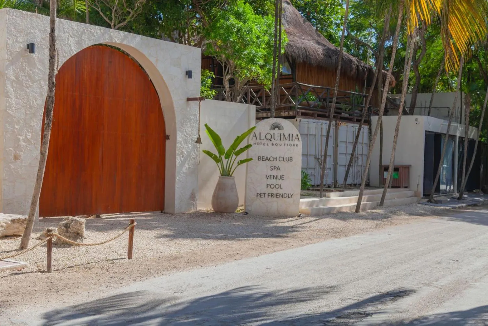 Facade/entrance in Alquimia Hotel Boutique