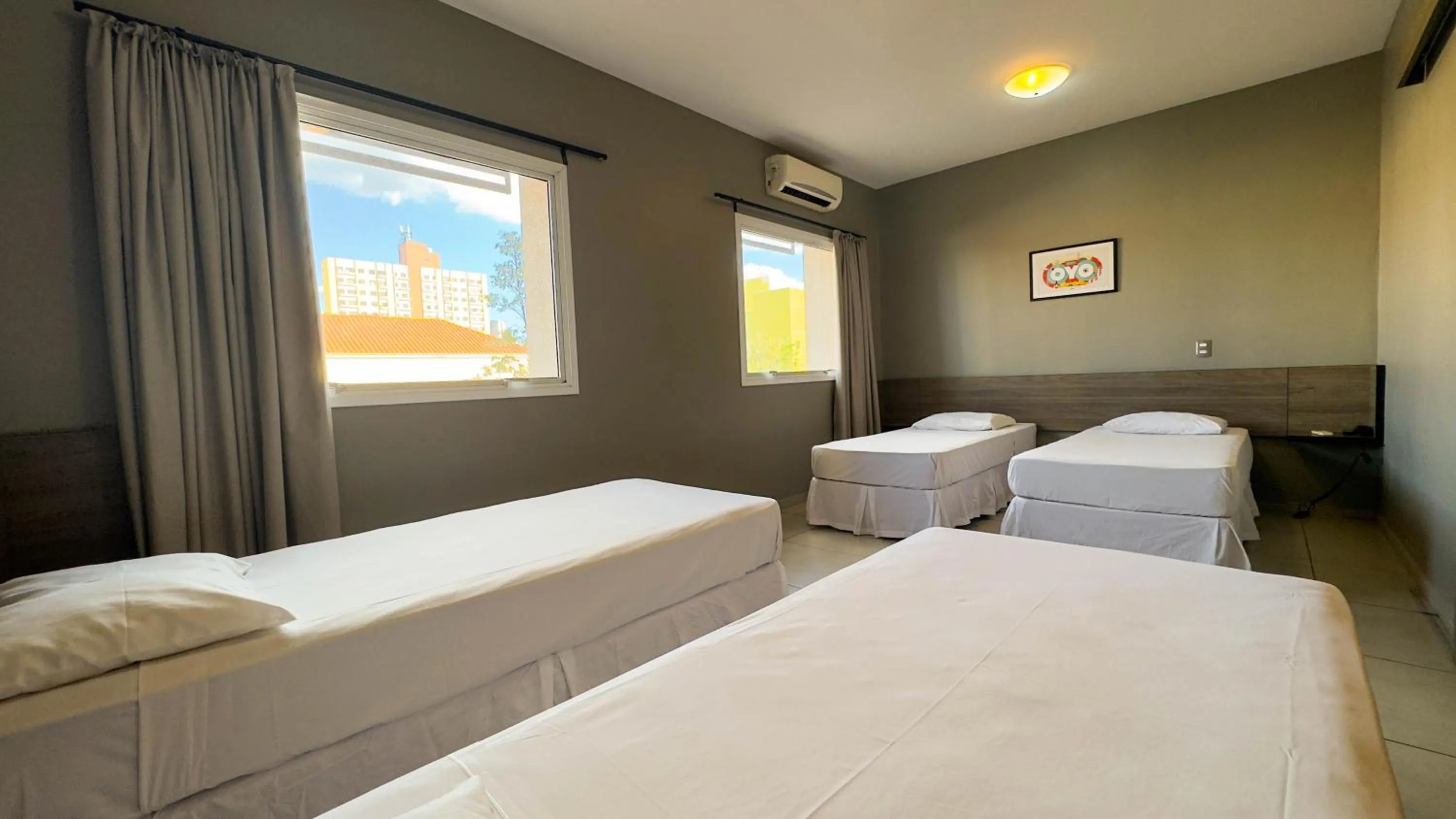 Bed in I-Hotel Piracicaba