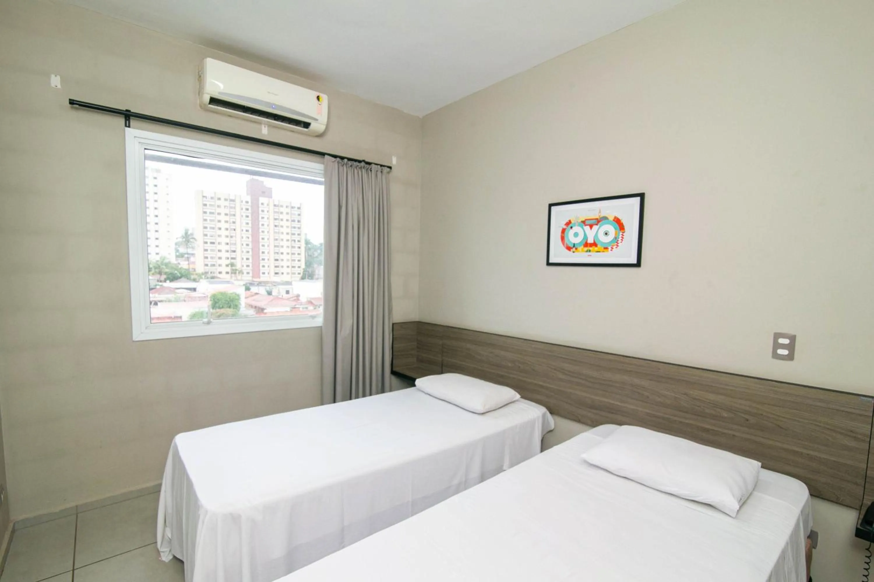 Bed in I-Hotel Piracicaba