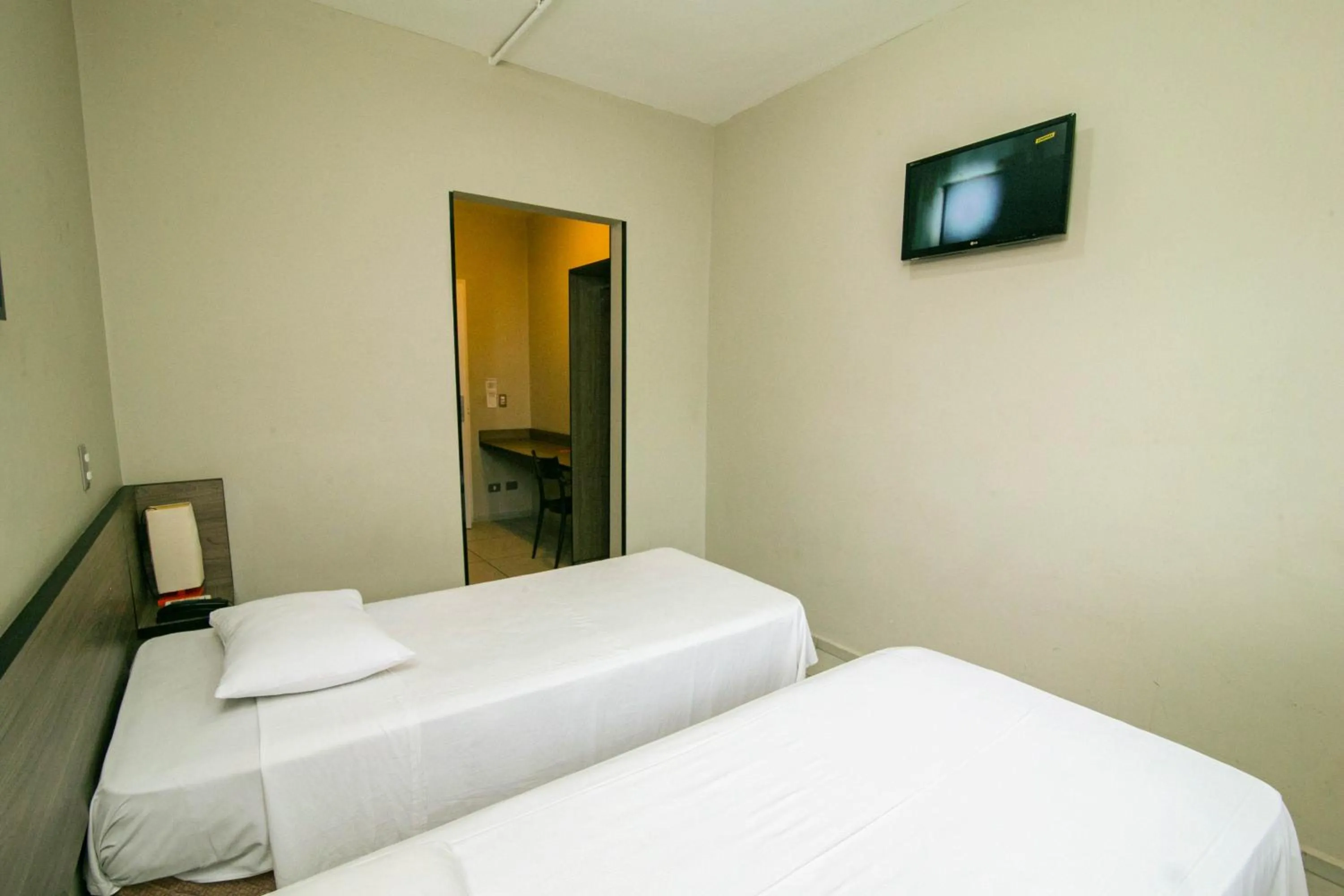 Bed in I-Hotel Piracicaba