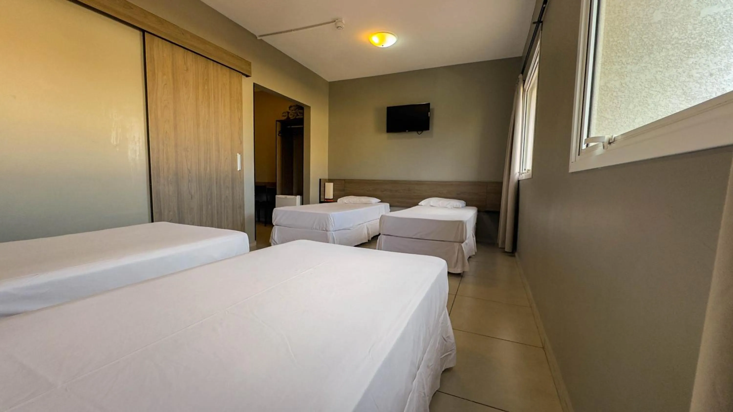 Bed in I-Hotel Piracicaba