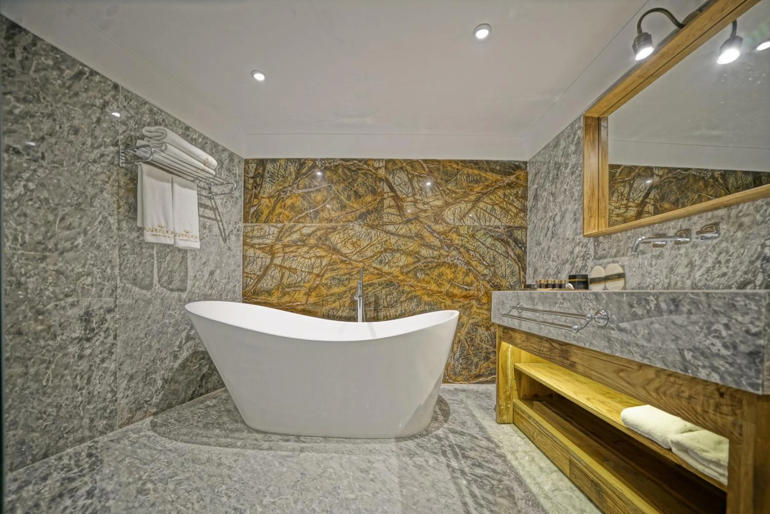 Bathroom in Kappadoks Cave Hotel