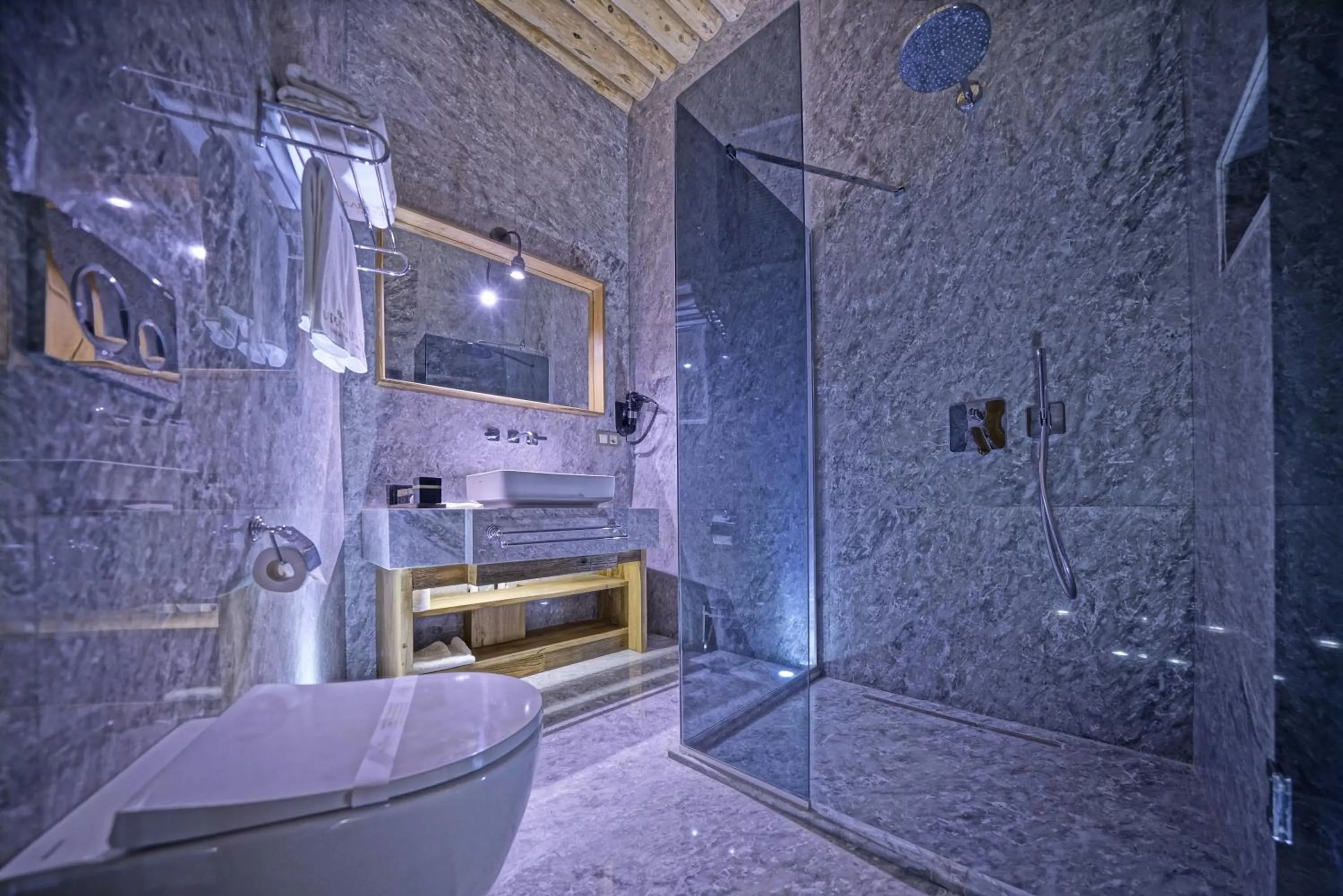 Bathroom in Kappadoks Cave Hotel