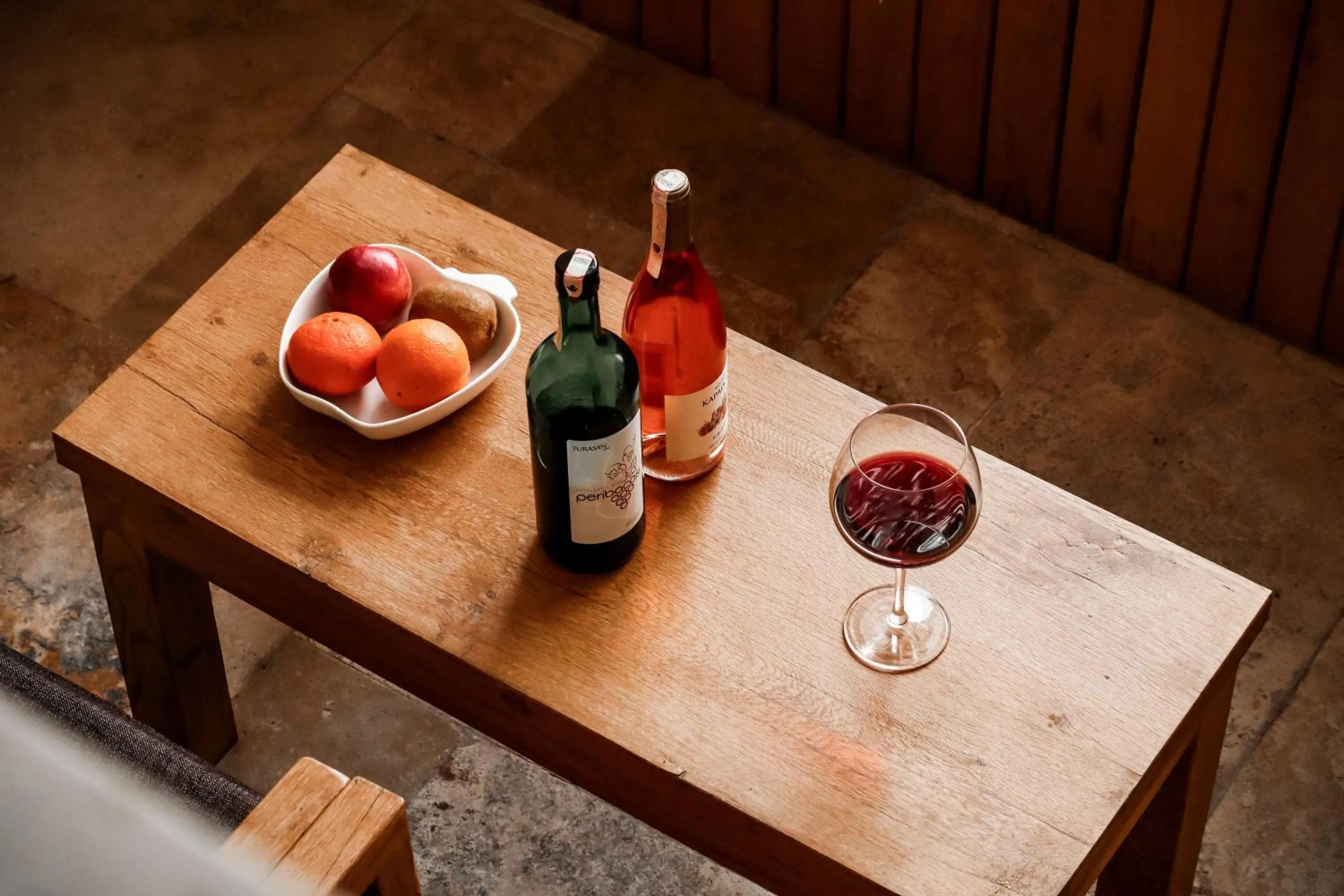 Food and drinks in Kappadoks Cave Hotel