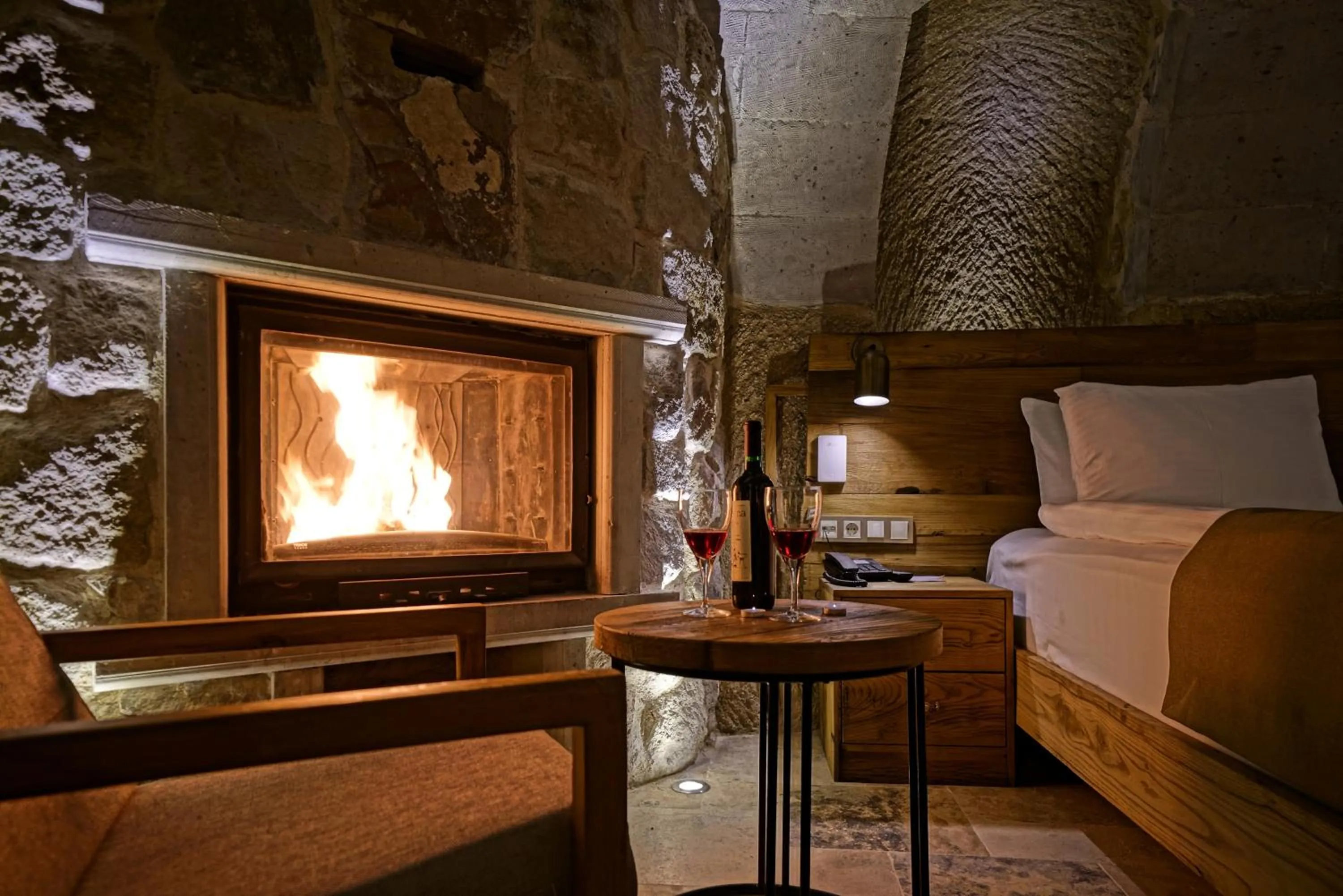 flat iron in Kappadoks Cave Hotel