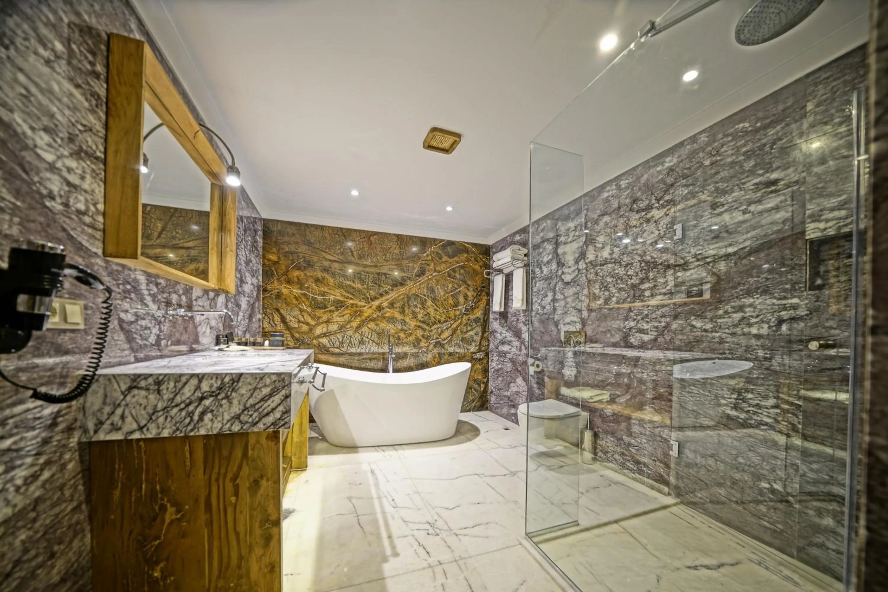 Bathroom in Kappadoks Cave Hotel