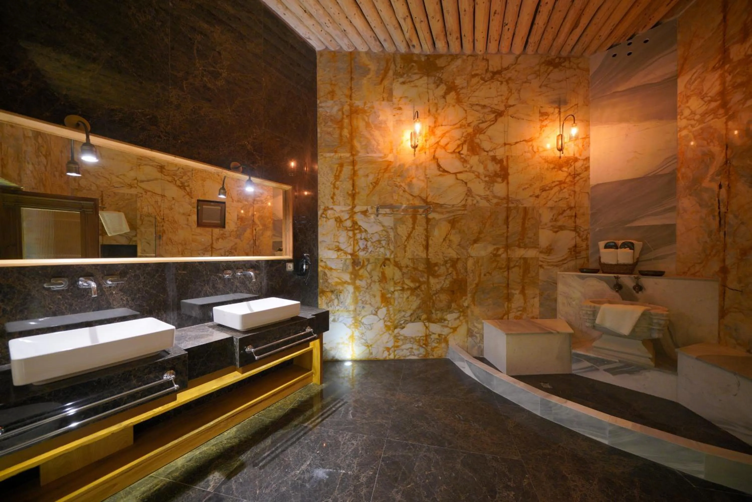 Bathroom in Kappadoks Cave Hotel