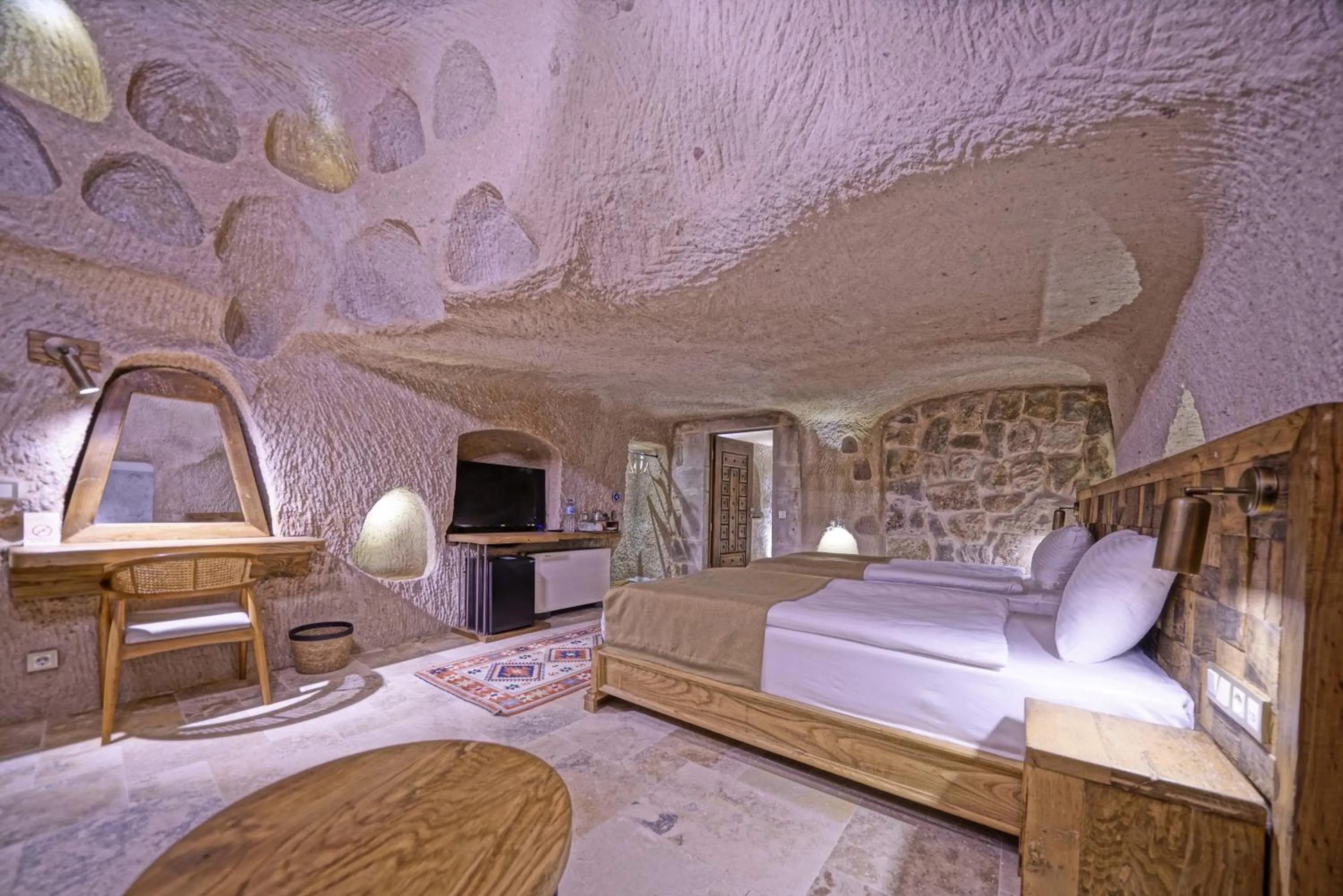 children, Bed in Kappadoks Cave Hotel