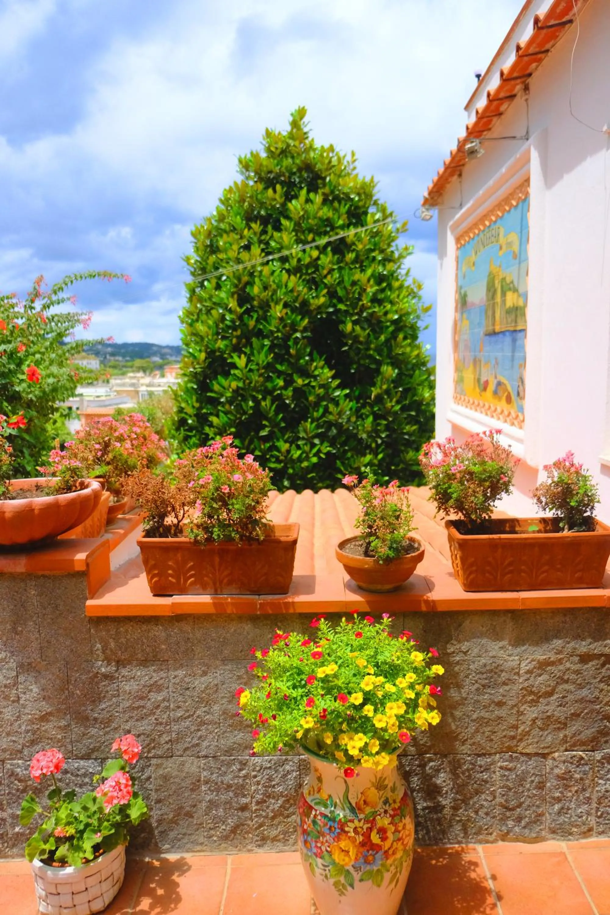 Garden in B&B Villa Anna Wunderbar