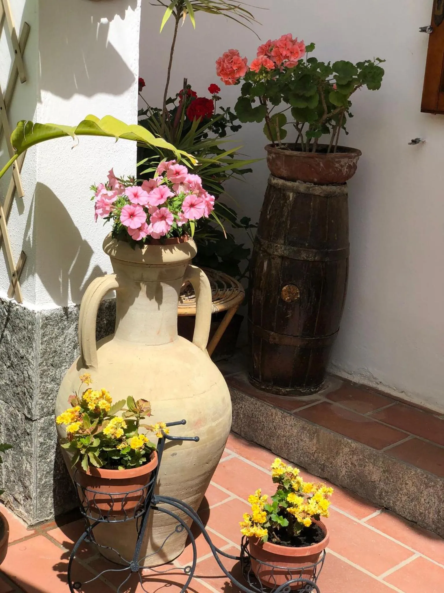 Garden in B&B Villa Anna Wunderbar