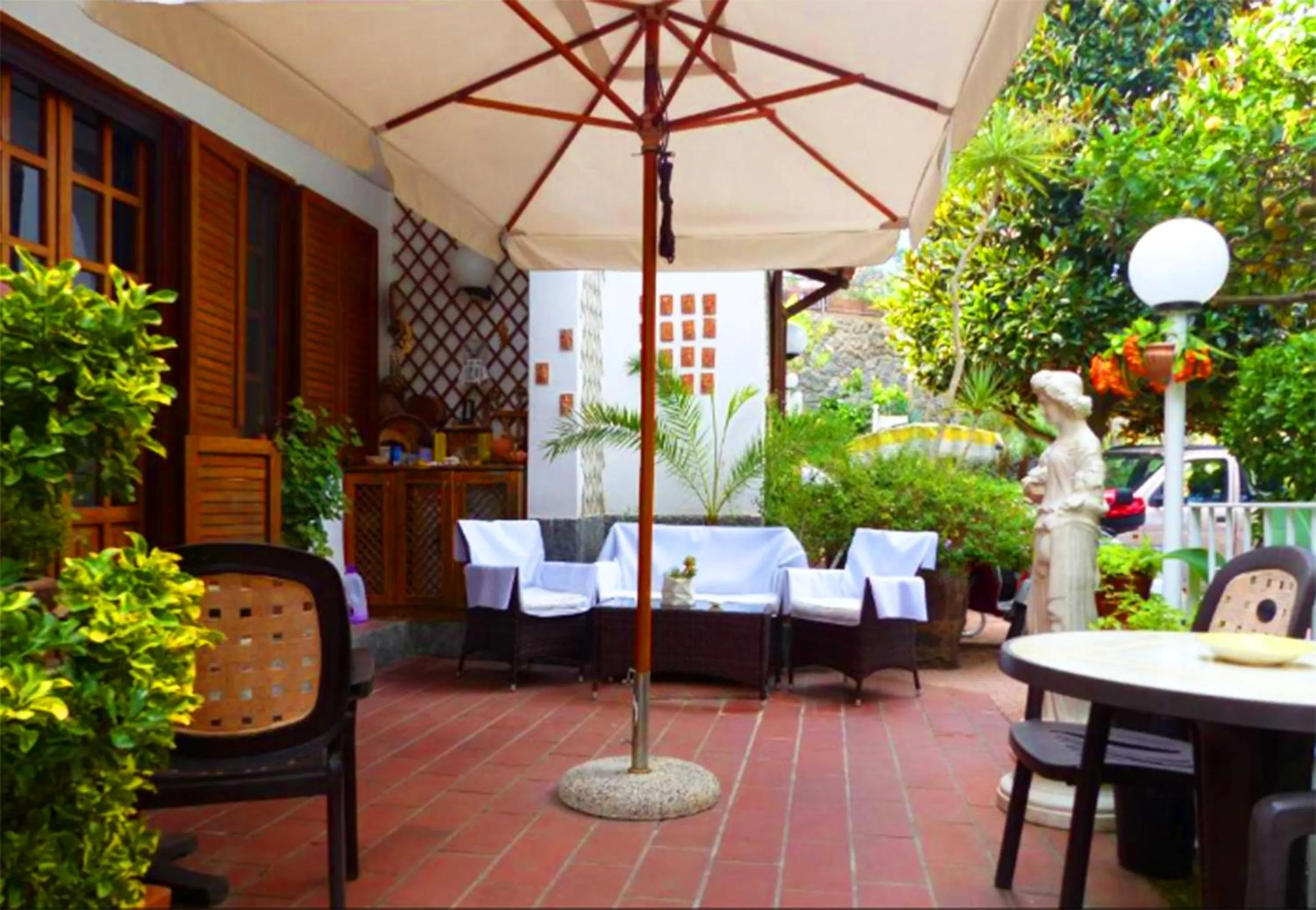 Garden in B&B Villa Anna Wunderbar