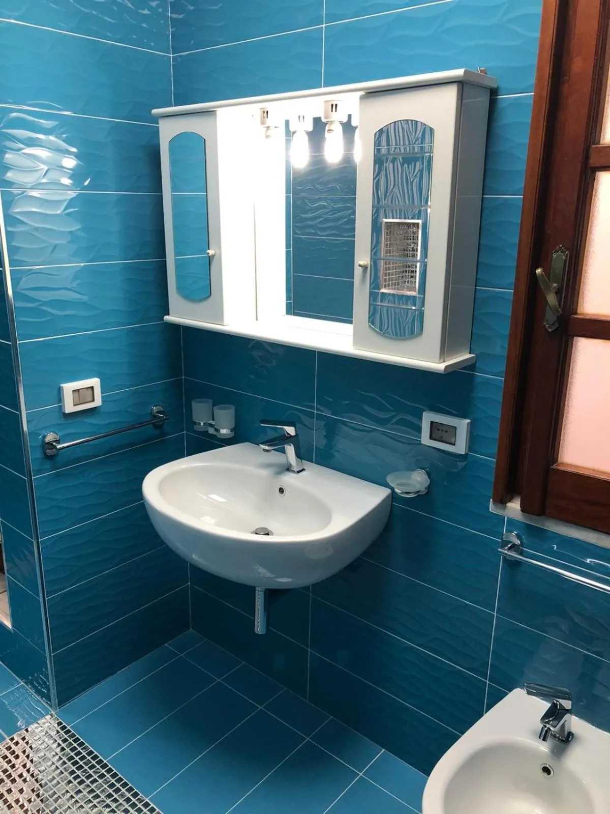 Shower in B&B Villa Anna Wunderbar