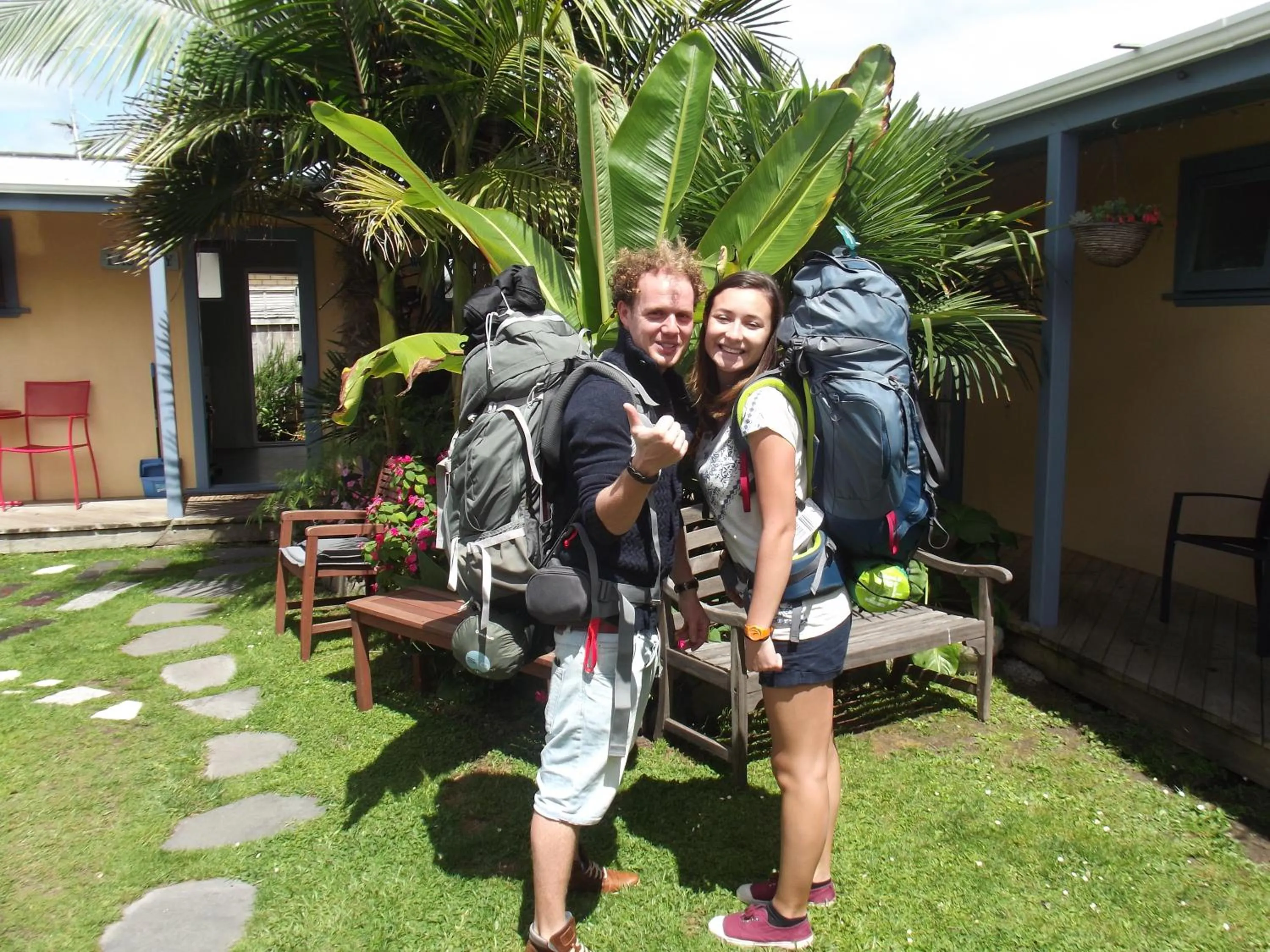 People in Orewa Pillows Lodge