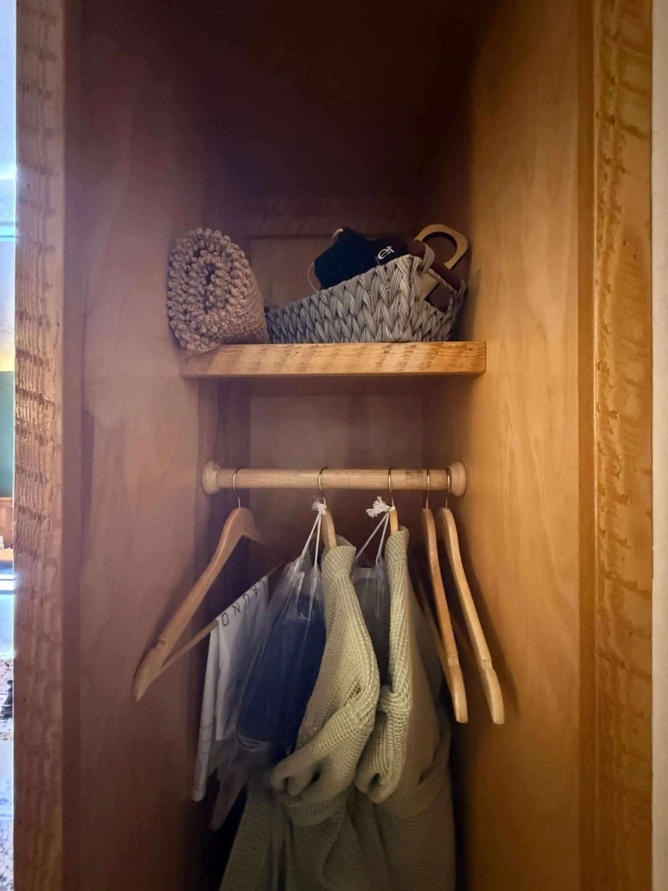 wardrobe in Ninepipes Lodge
