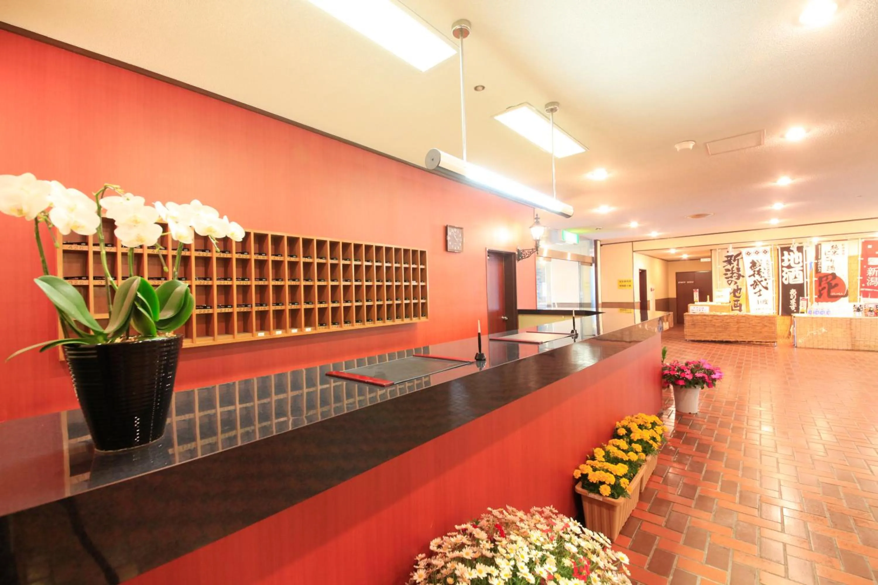 Lobby or reception in Hotel Alpen Blick