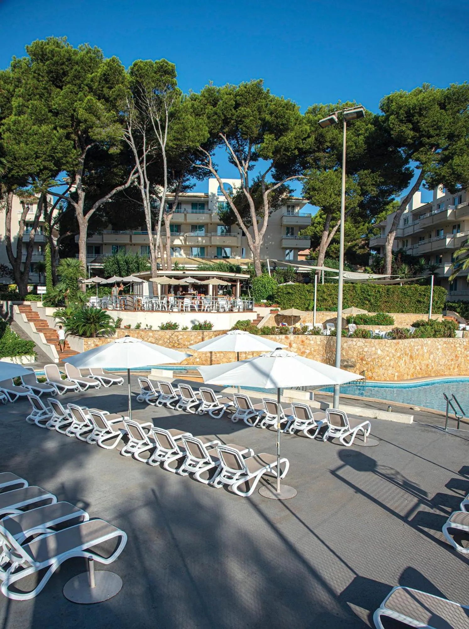 Swimming pool in O7 Club Cala Ratjada