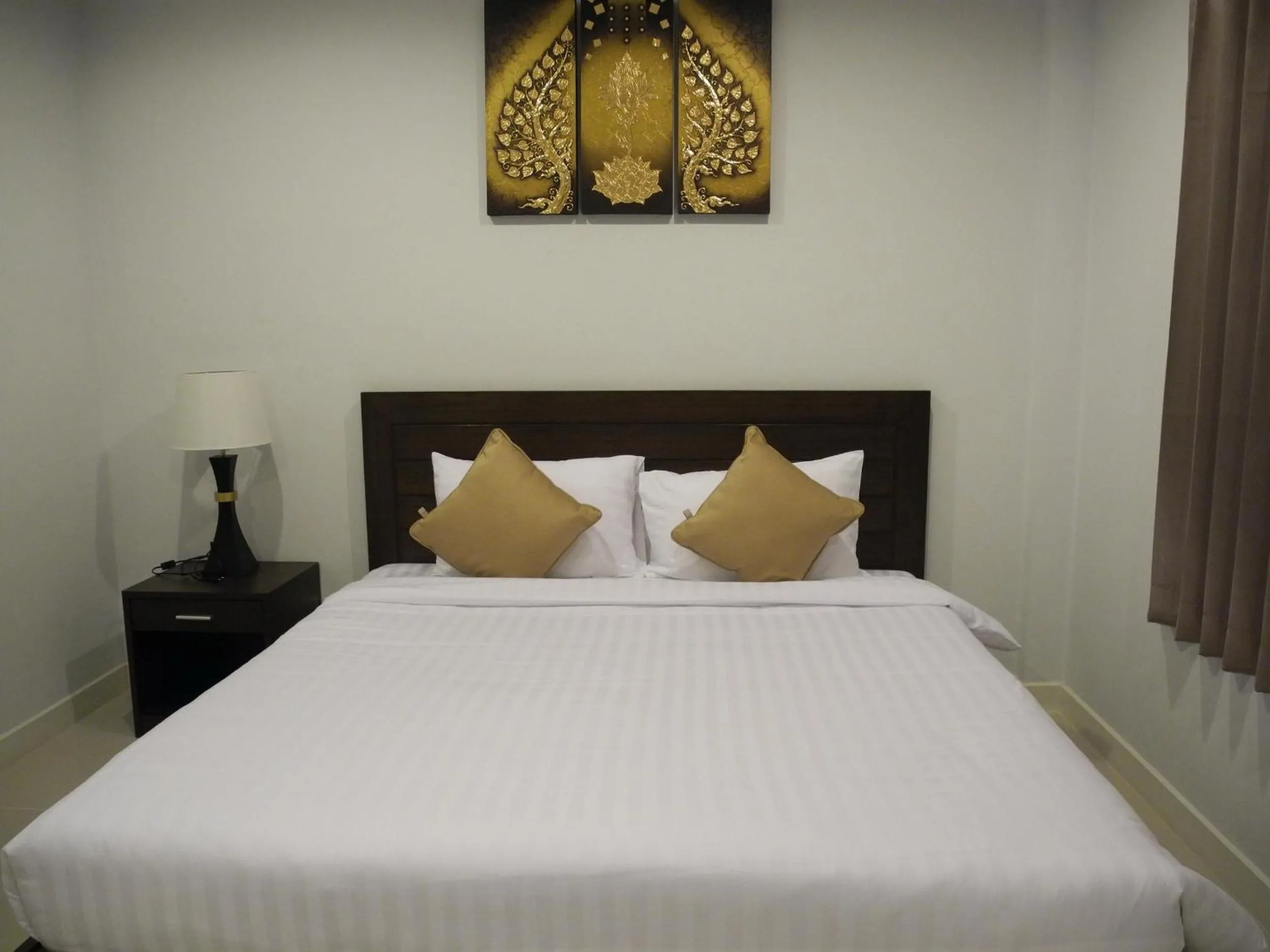 Bed in Green House Phuket