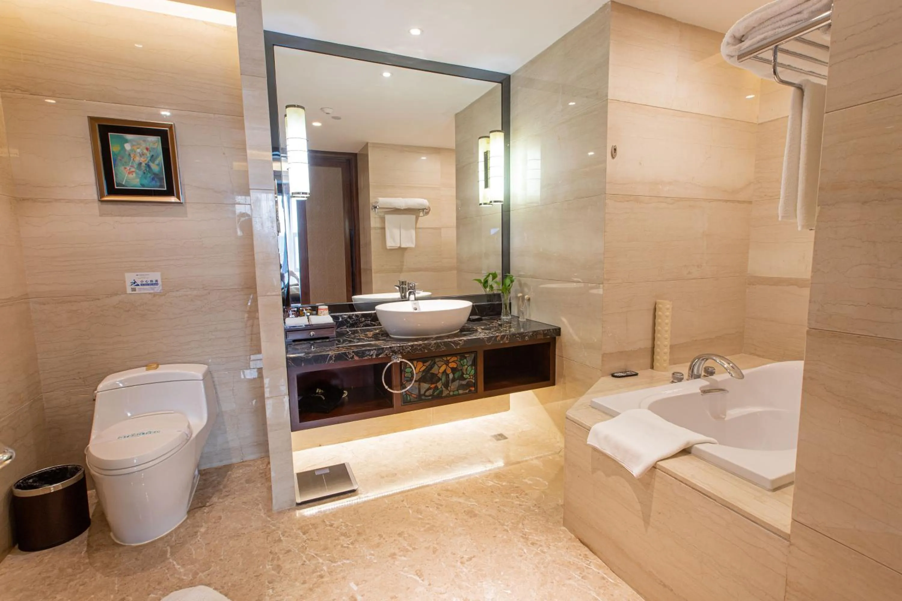 Toilet in Wyndham Grand Plaza Royale Chenzhou