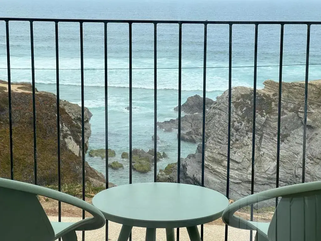Double Room with Sea View - single occupancy - upper floor in Porto Covo Praia Hotel & SPA Double Room with Sea View - single occupancy - upper floor in Porto Covo Praia Hotel & SPA