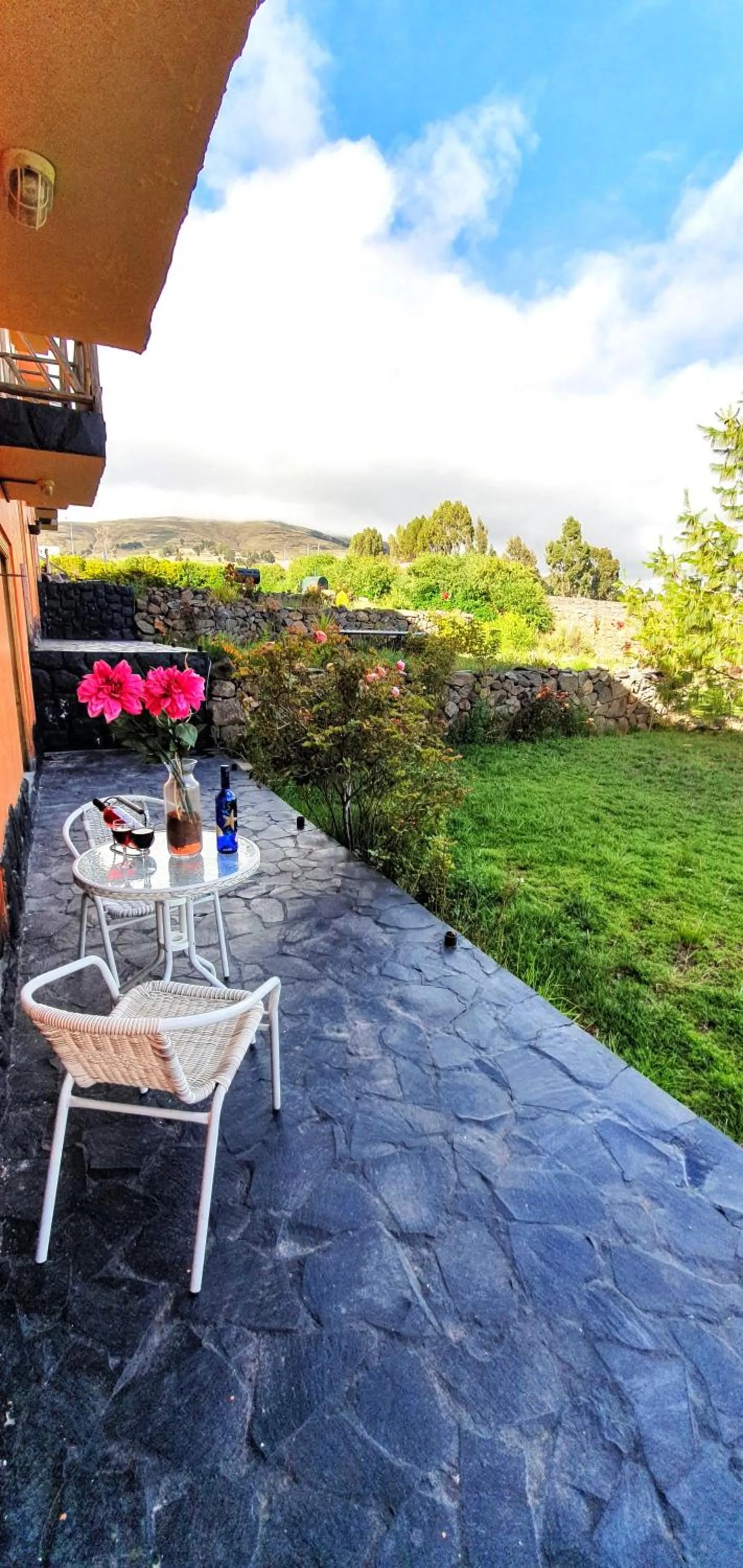 Patio in Hotel Pumakala