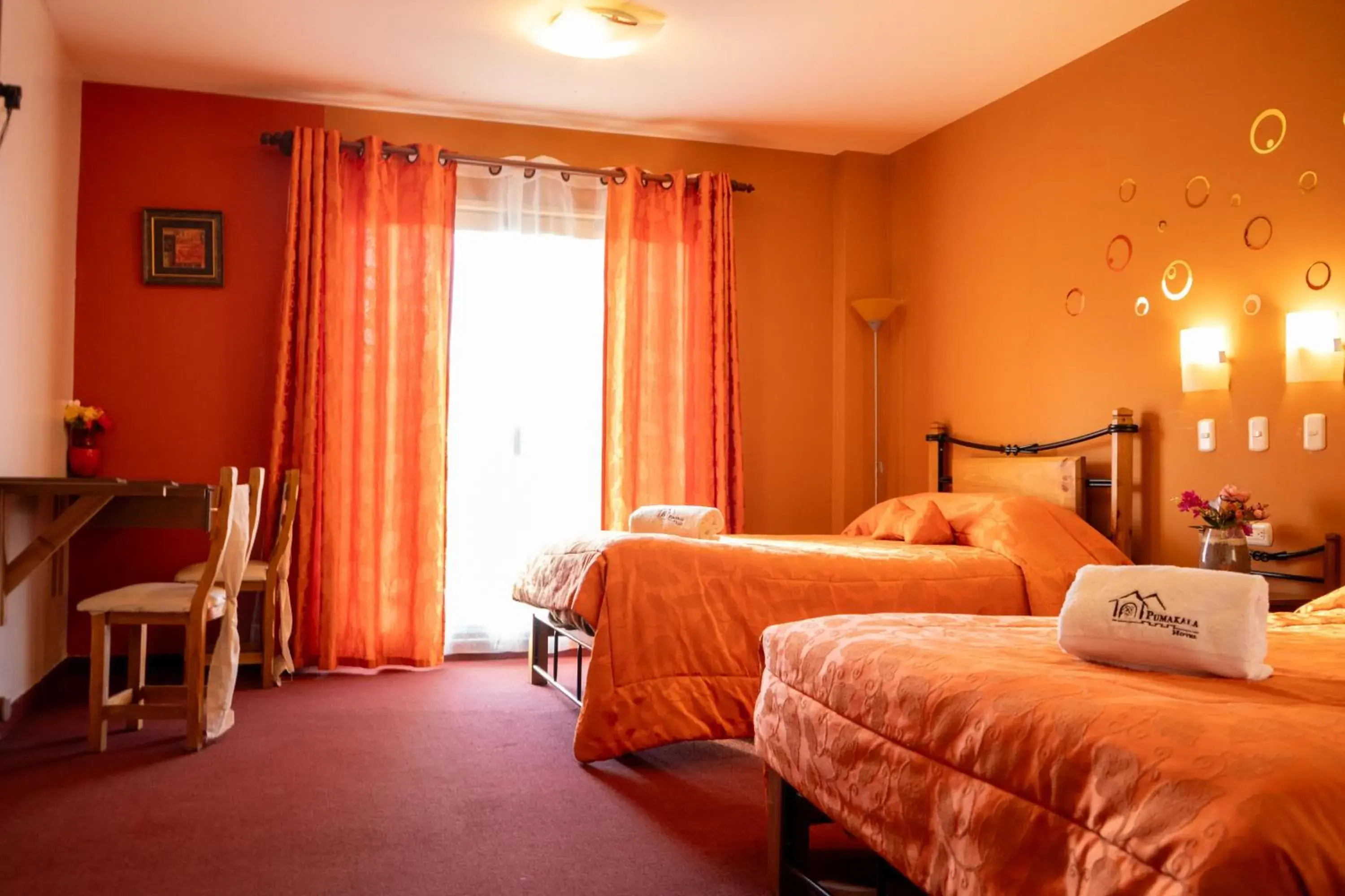 Deluxe Double Room with Two Double Beds in Hotel Pumakala Deluxe Double Room with Two Double Beds in Hotel Pumakala