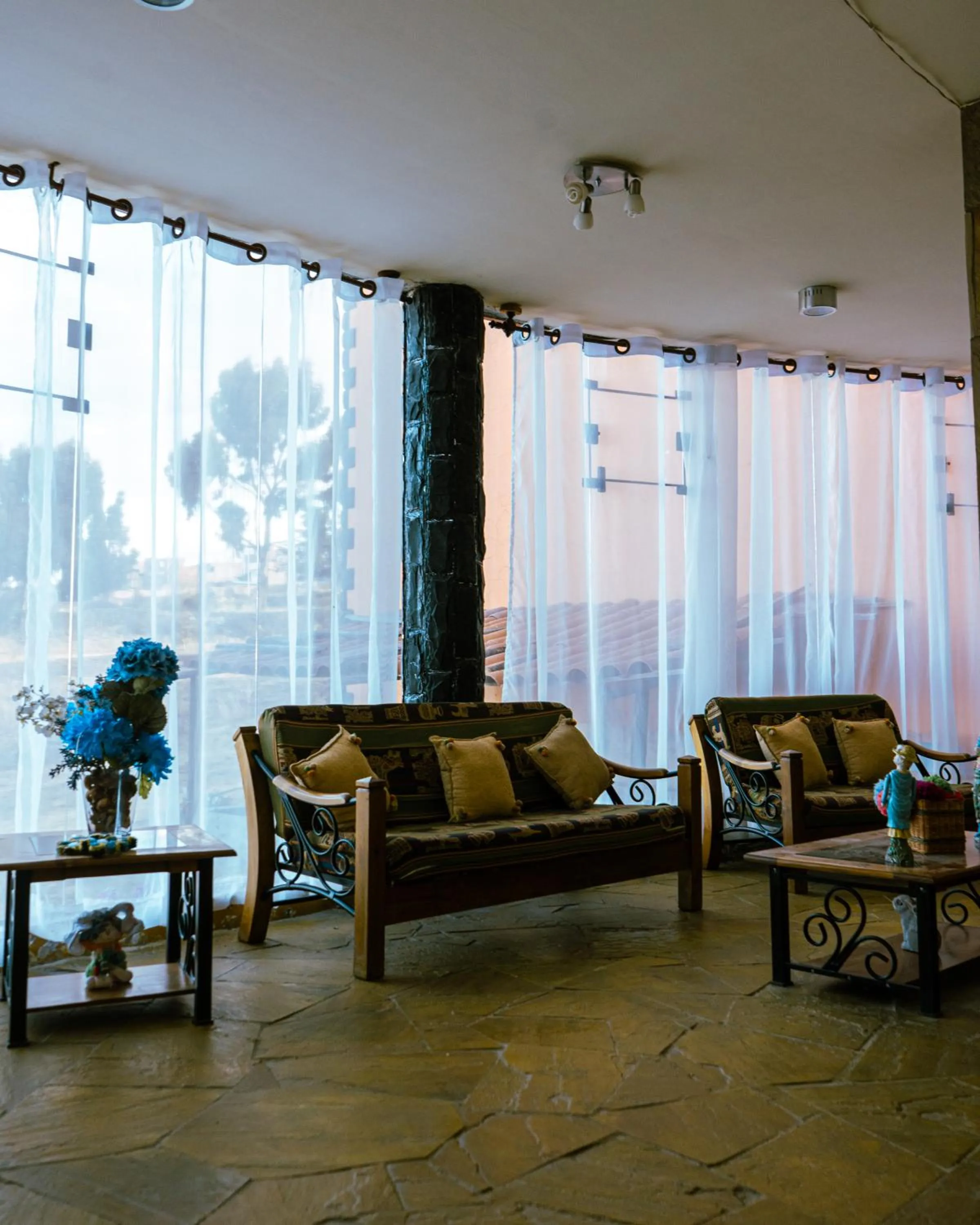 Living room in Hotel Pumakala