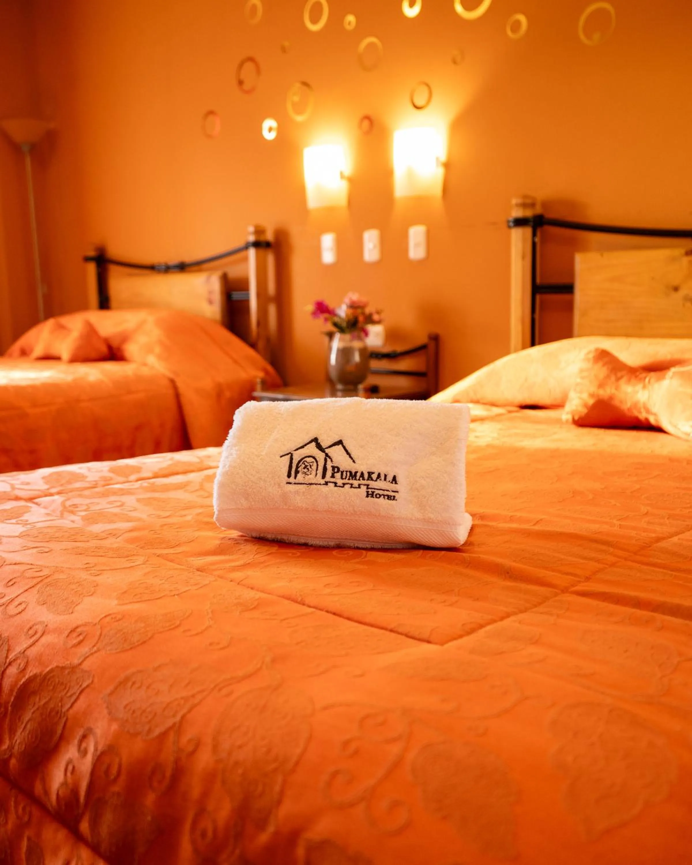 Bed in Hotel Pumakala