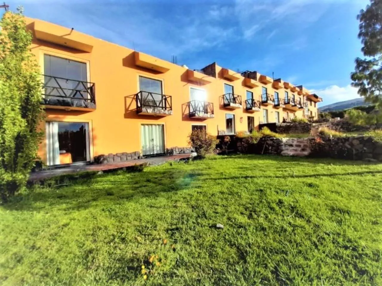 Garden view in Hotel Pumakala