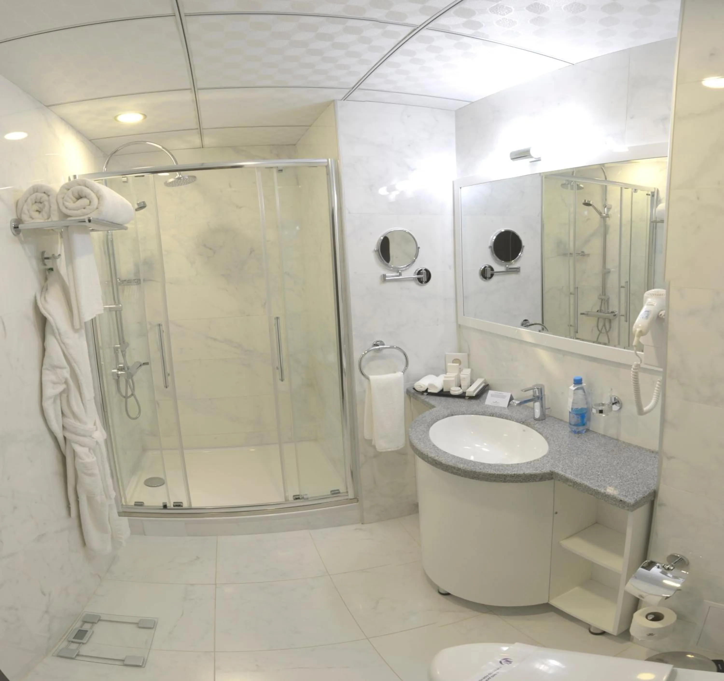 Shower in Ramada by Wyndham Bishkek Centre