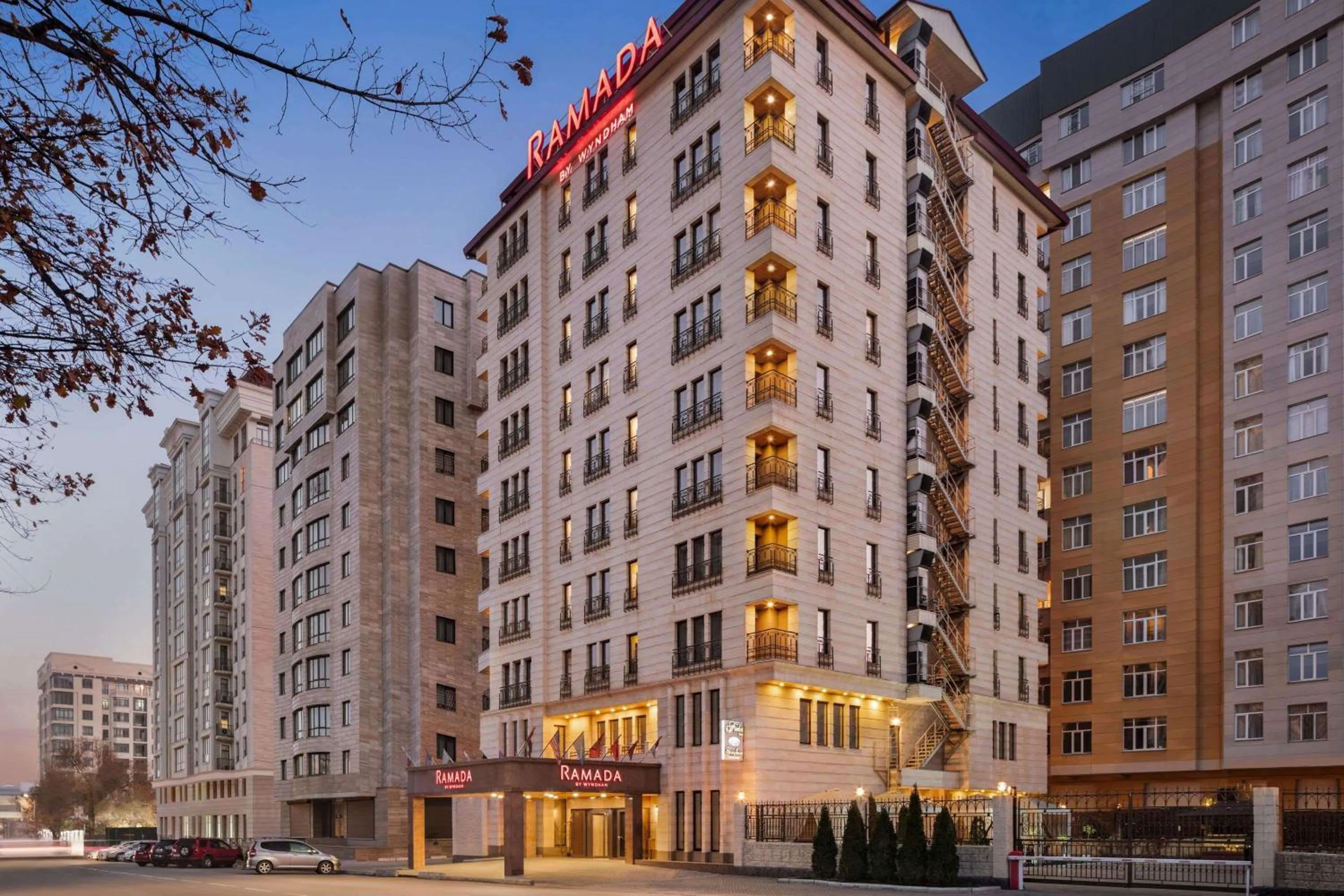 Property building in Ramada by Wyndham Bishkek Centre