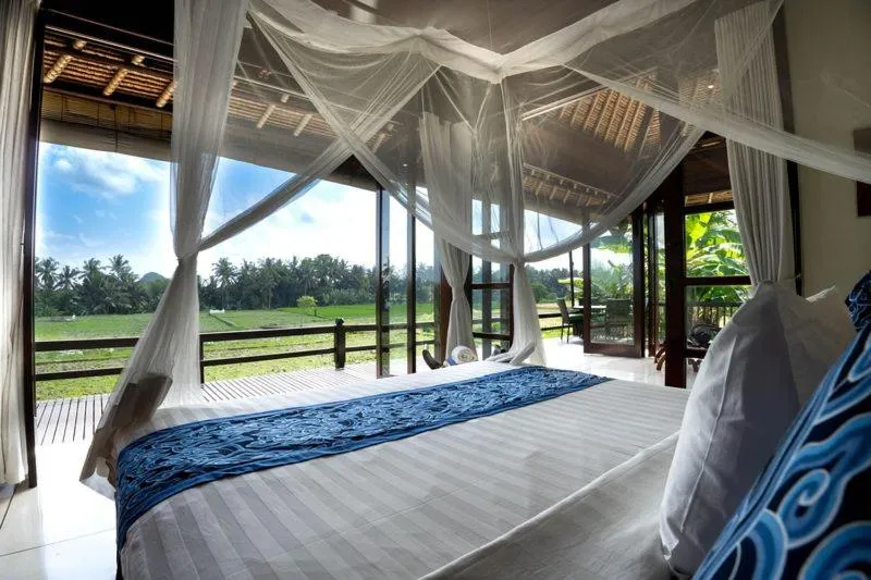 Bed in Bali Harmony Villa