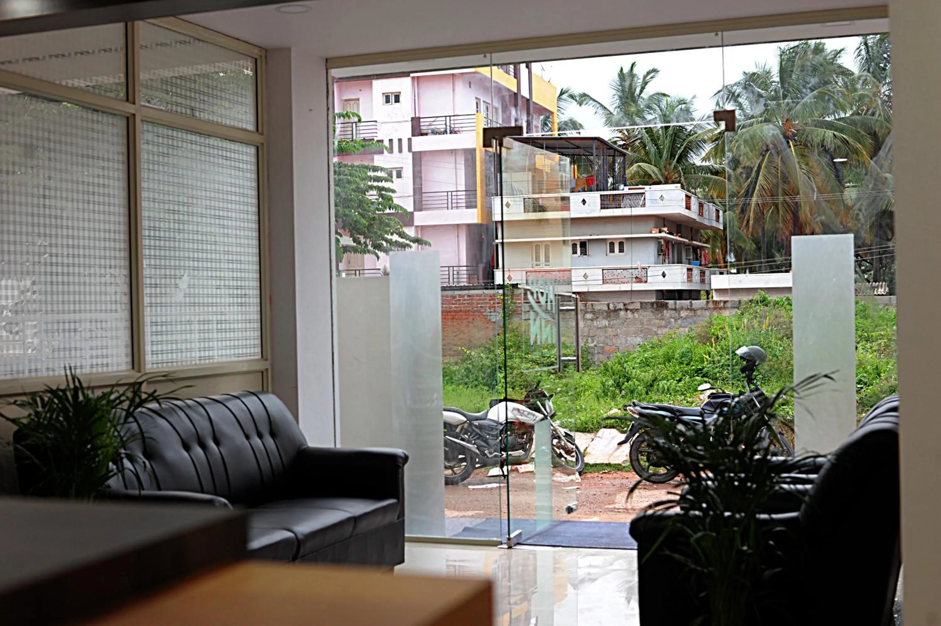 Patio in Airport Bliss Boutique Hotel Near Kempegowda International Airport Bangalore