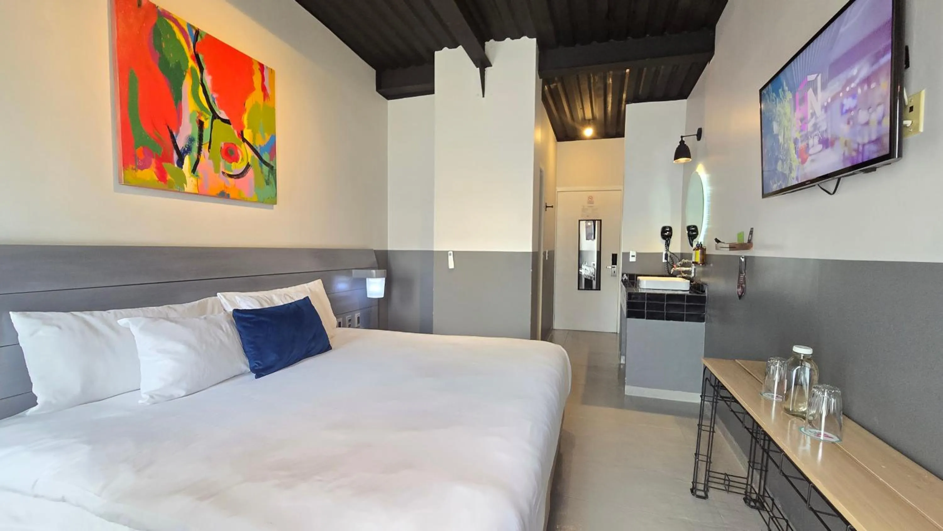 Decorative detail, Bed in Hotel NEXT