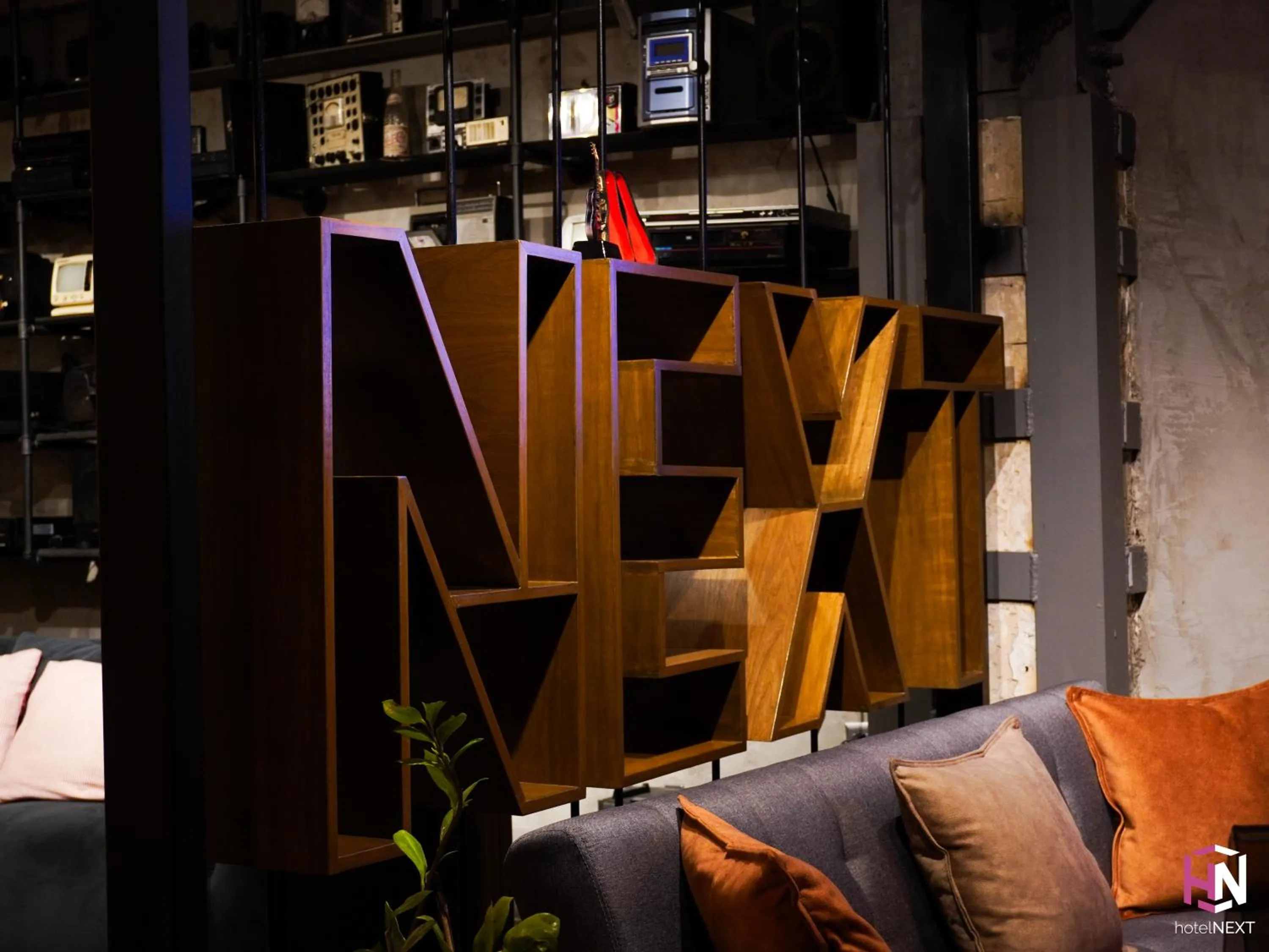 Decorative detail in Hotel NEXT