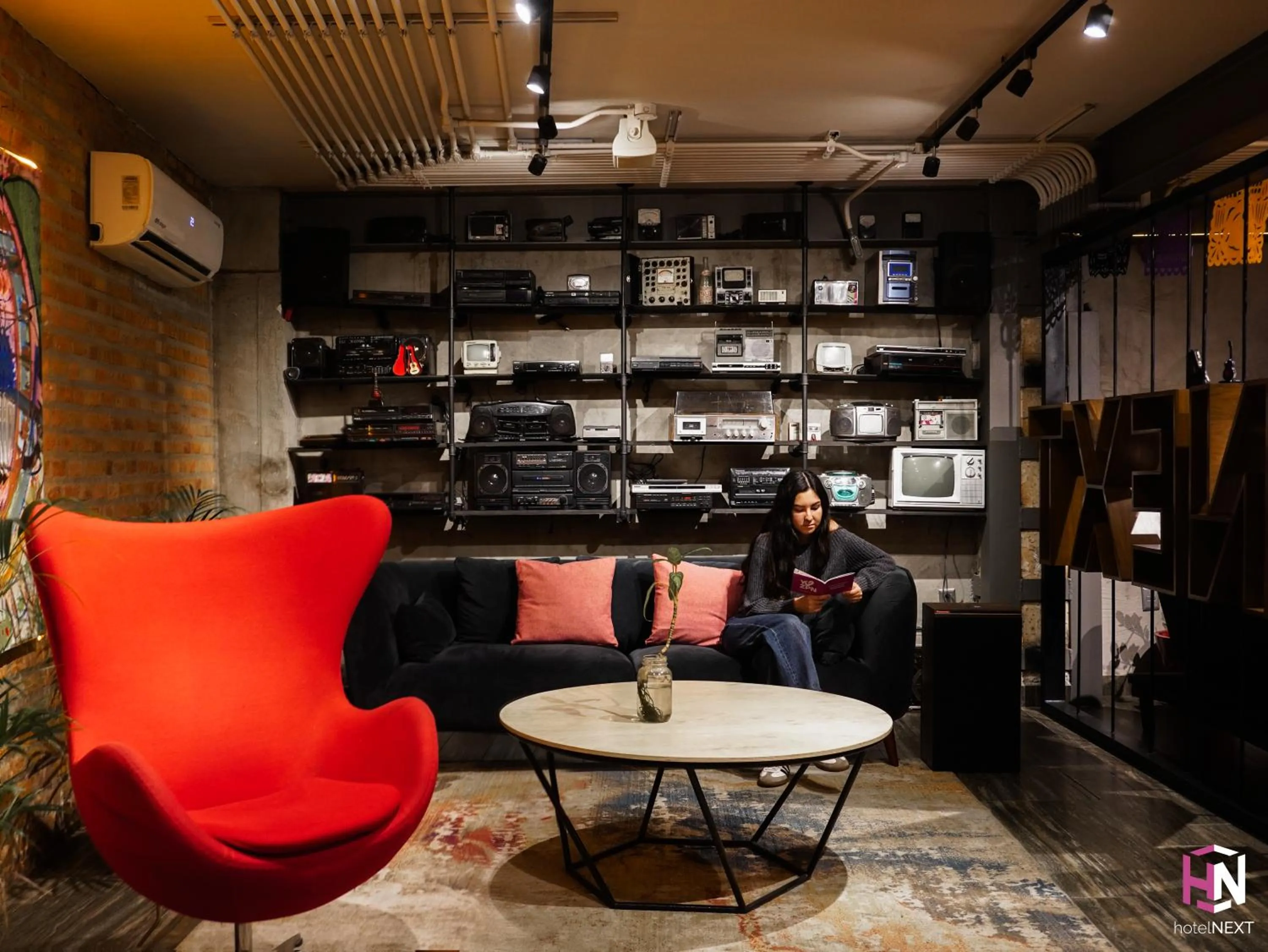 Decorative detail in Hotel NEXT