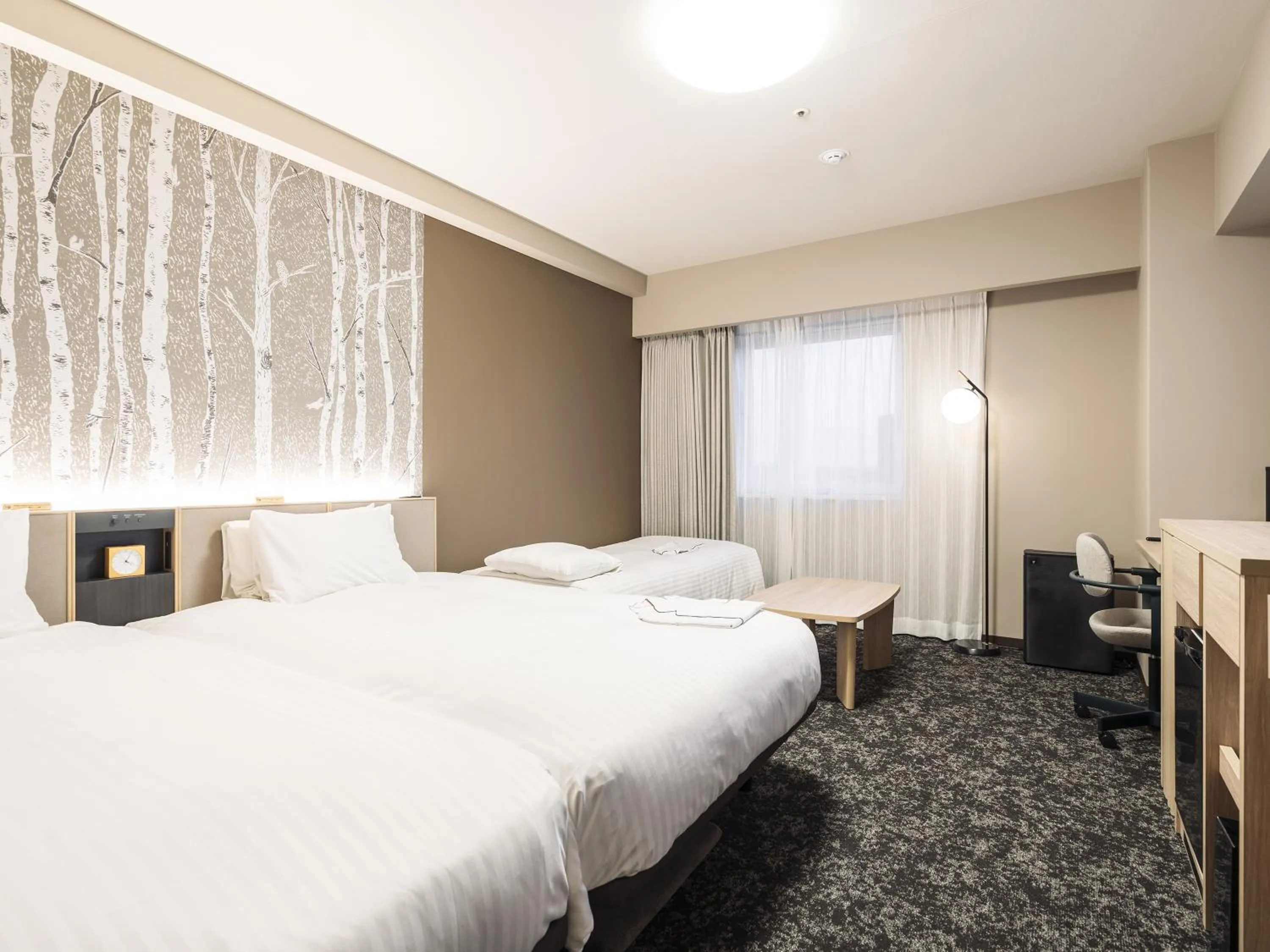 Bed in Richmond Hotel Obihiro Ekimae