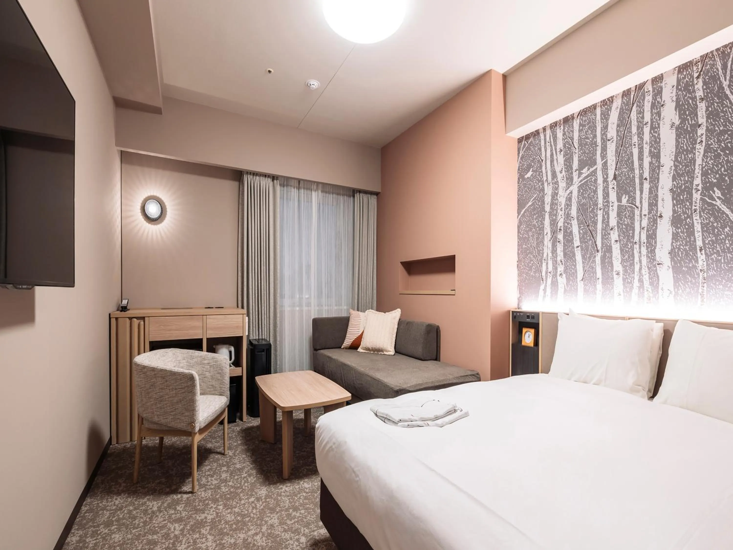 Bed in Richmond Hotel Obihiro Ekimae