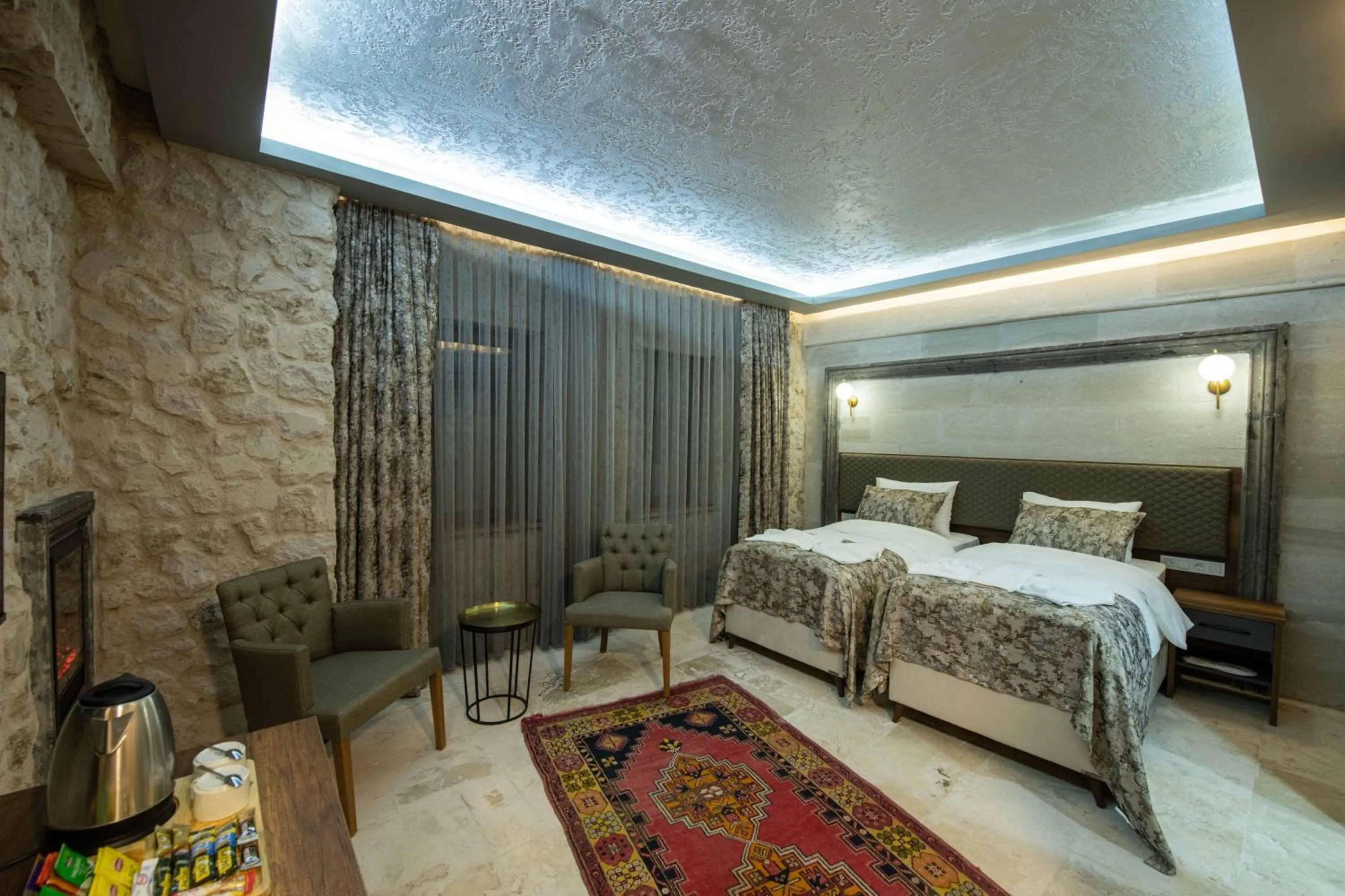 Bed in Ahiyan Hotel