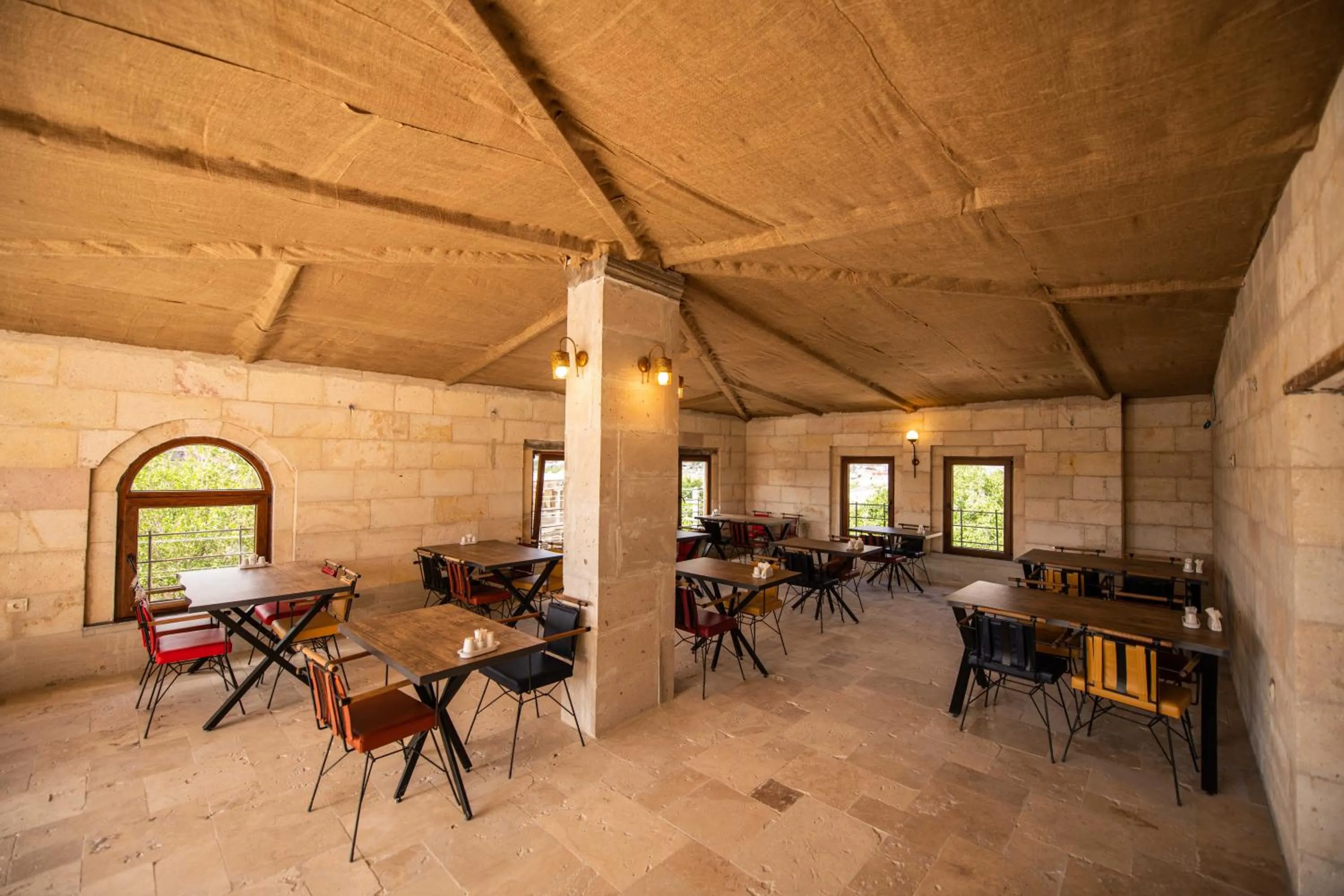 Patio in Ahiyan Hotel