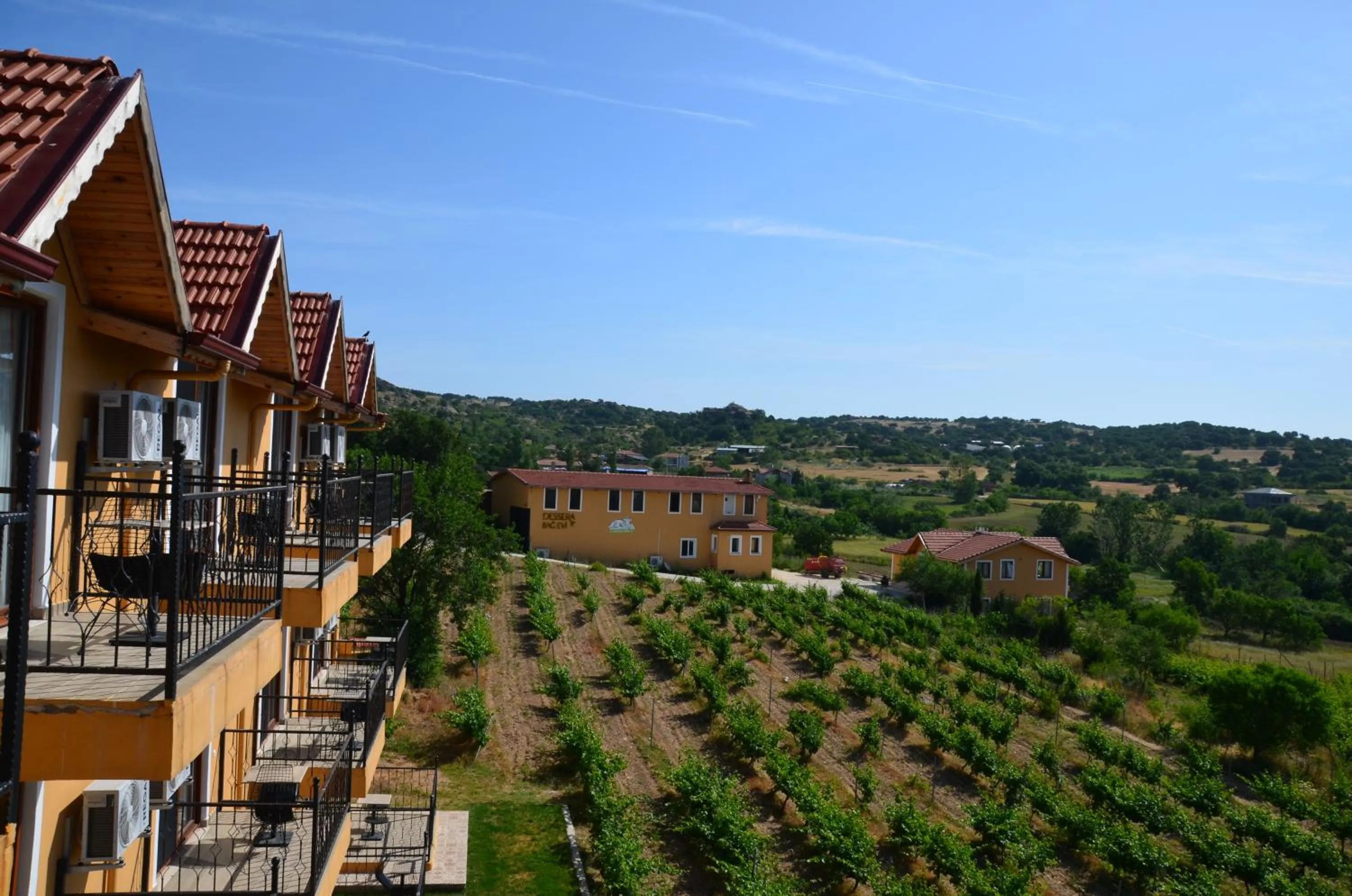 Property building in Dessera Vineyards Hotel