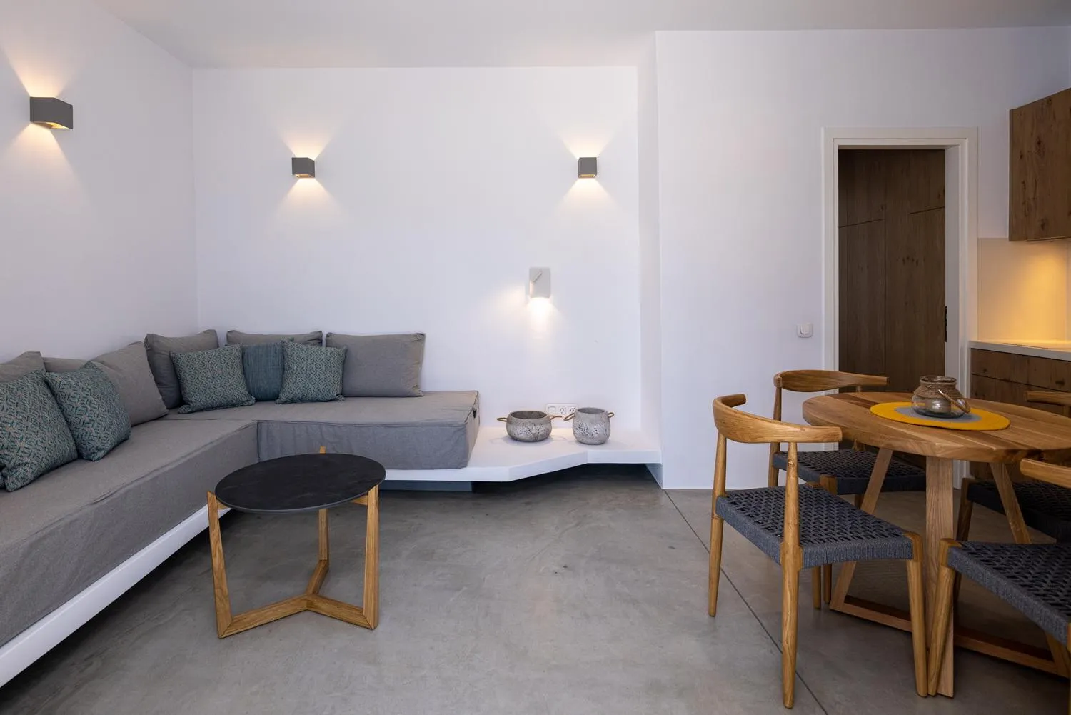 Living room in White Holidays Project