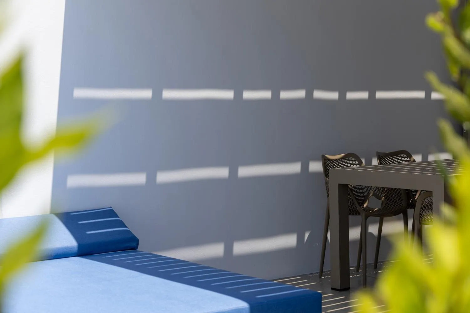 Seating area in White Holidays Project