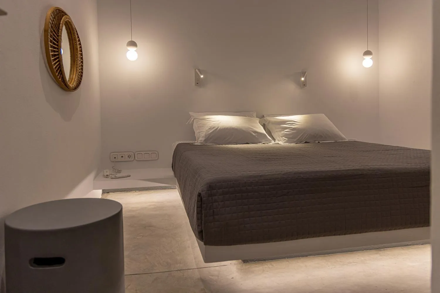 Bed in White Holidays Project