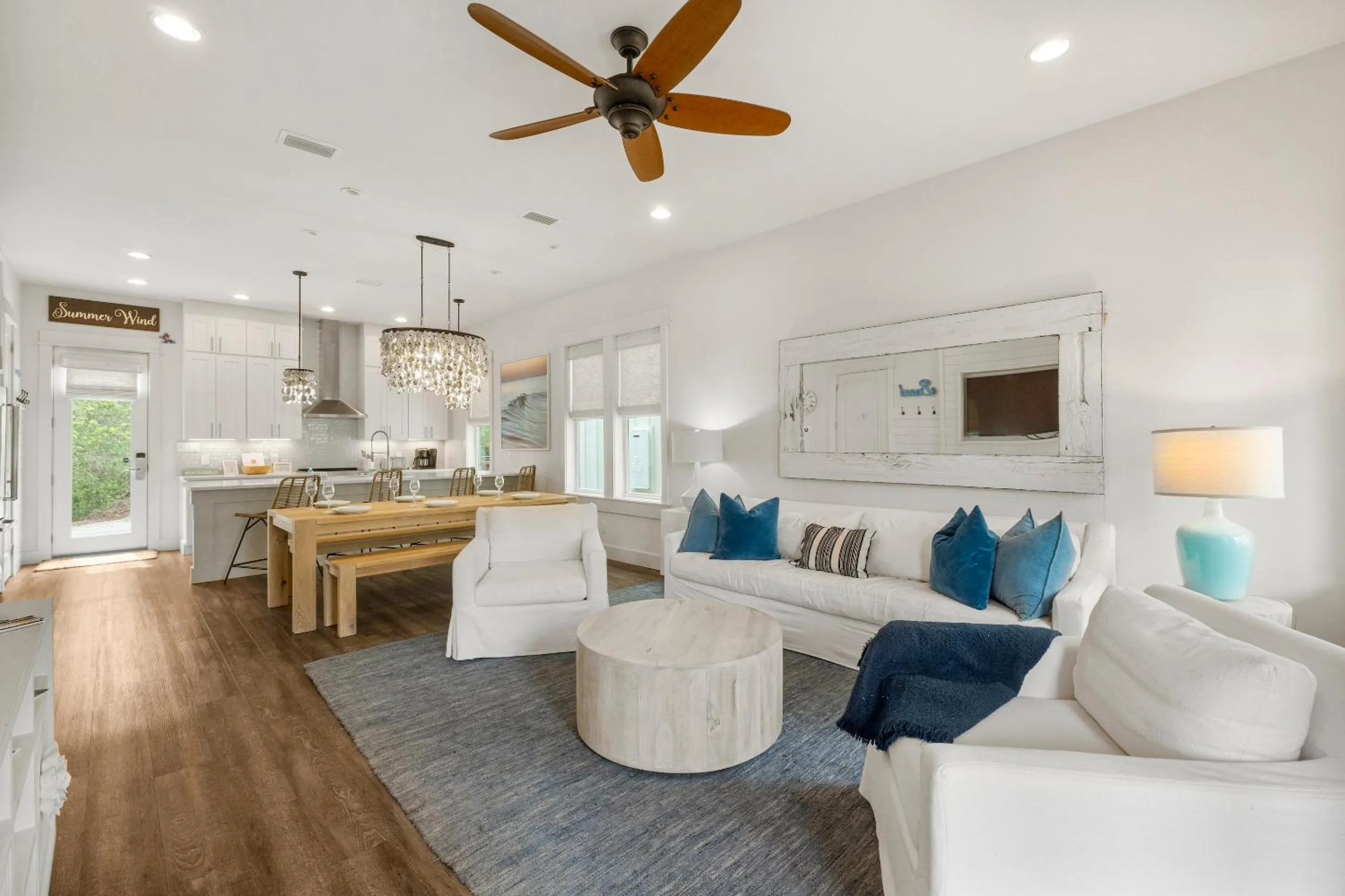 Kitchen or kitchenette in 30A Beach House - Summerwind at TreeTop by Panhandle Getaways