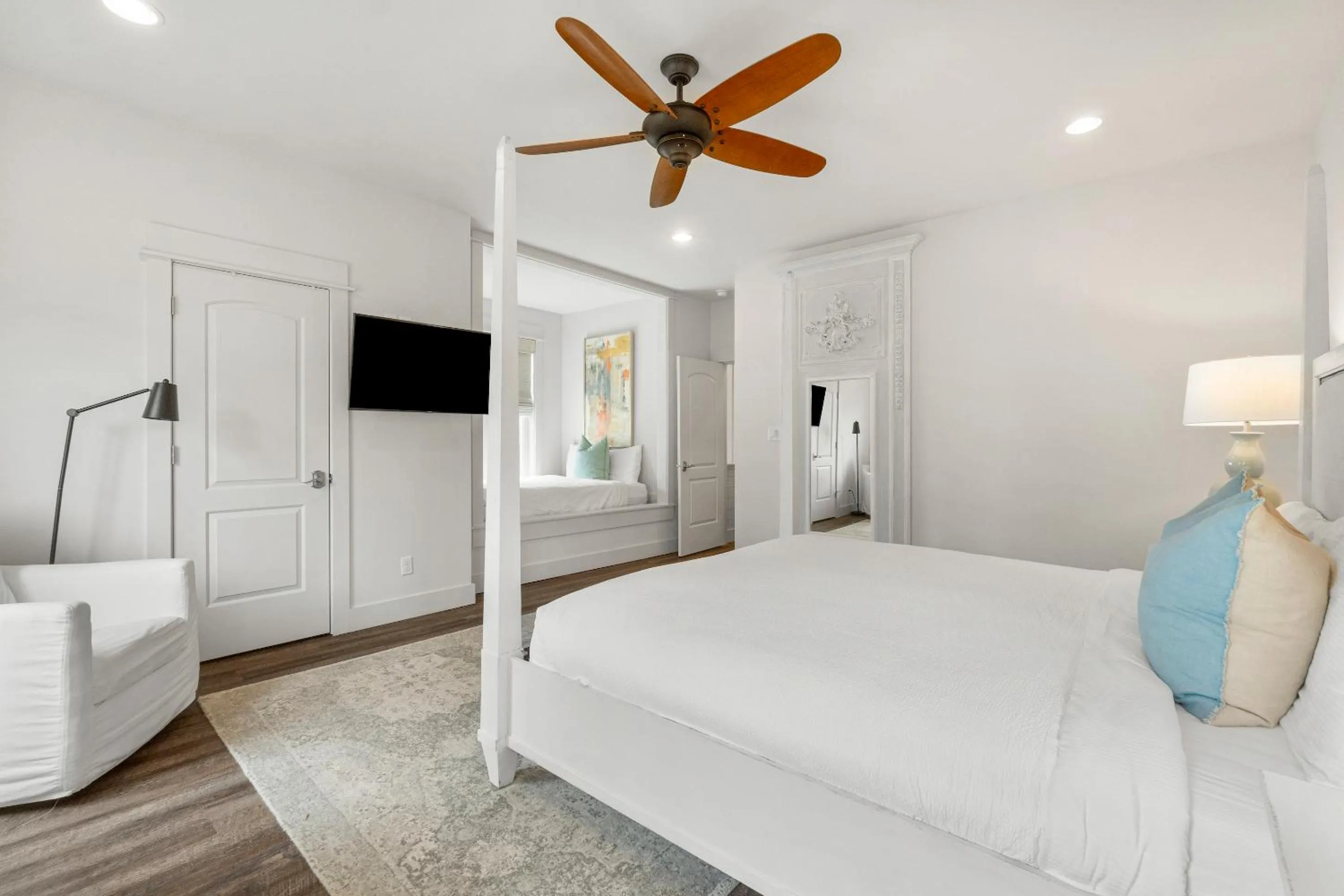 Bed in 30A Beach House - Summerwind at TreeTop by Panhandle Getaways