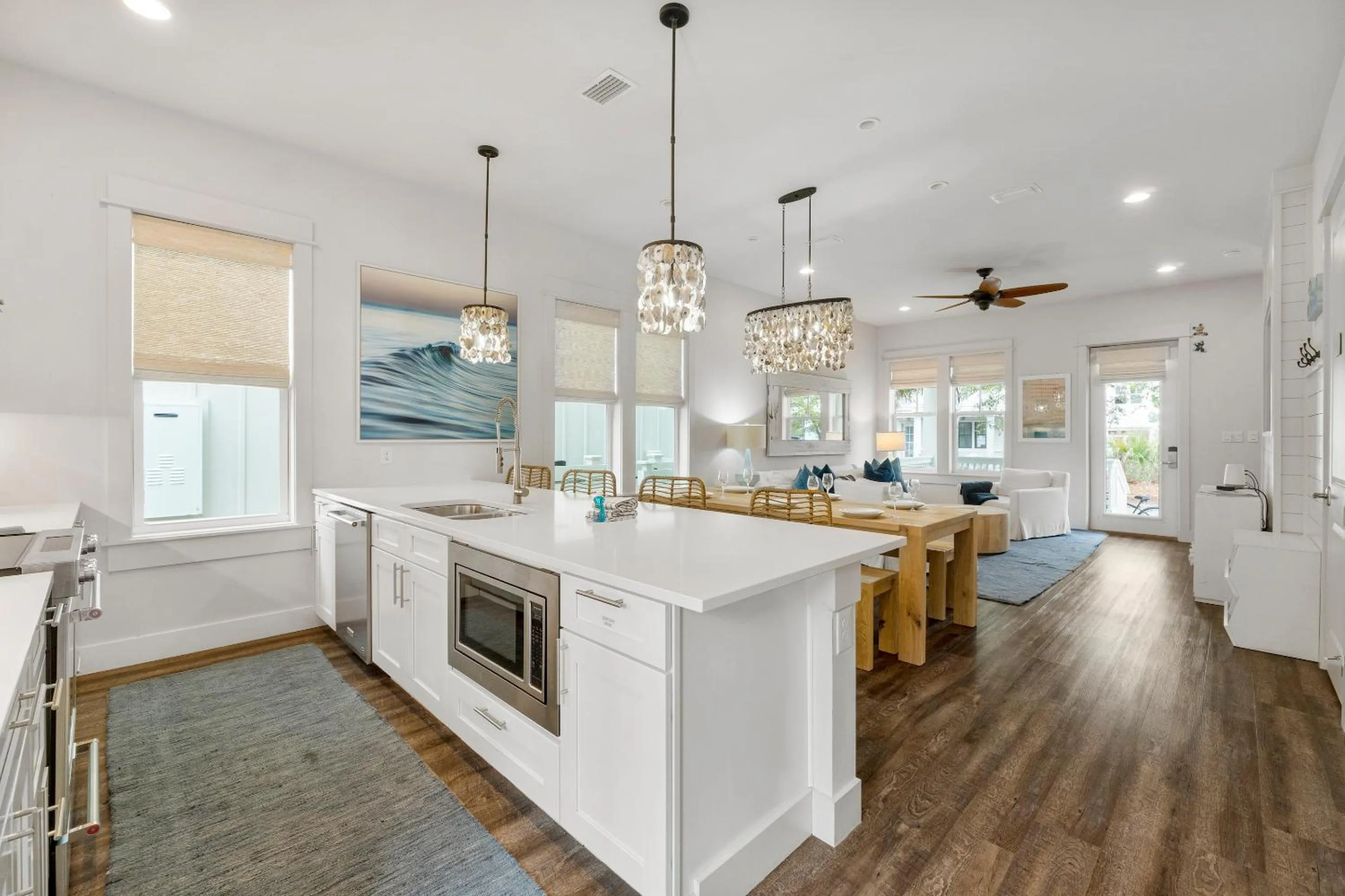 Kitchen or kitchenette in 30A Beach House - Summerwind at TreeTop by Panhandle Getaways