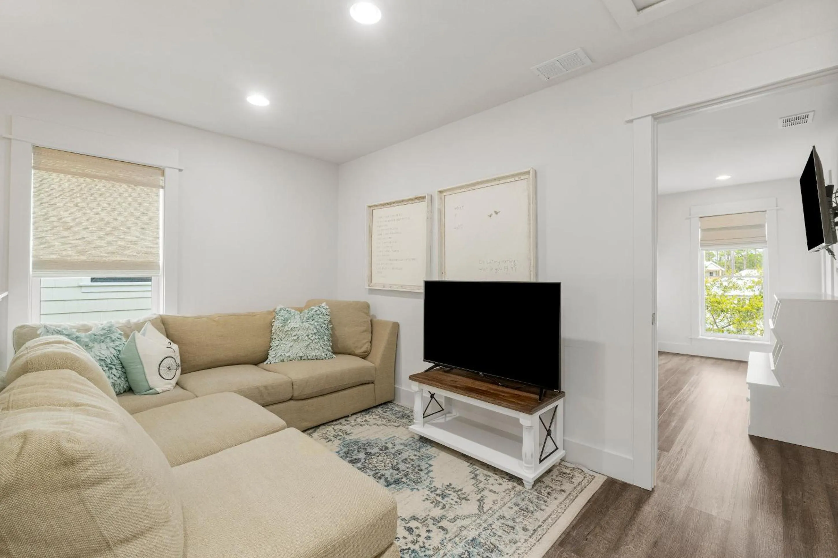 TV and multimedia in 30A Beach House - Summerwind at TreeTop by Panhandle Getaways