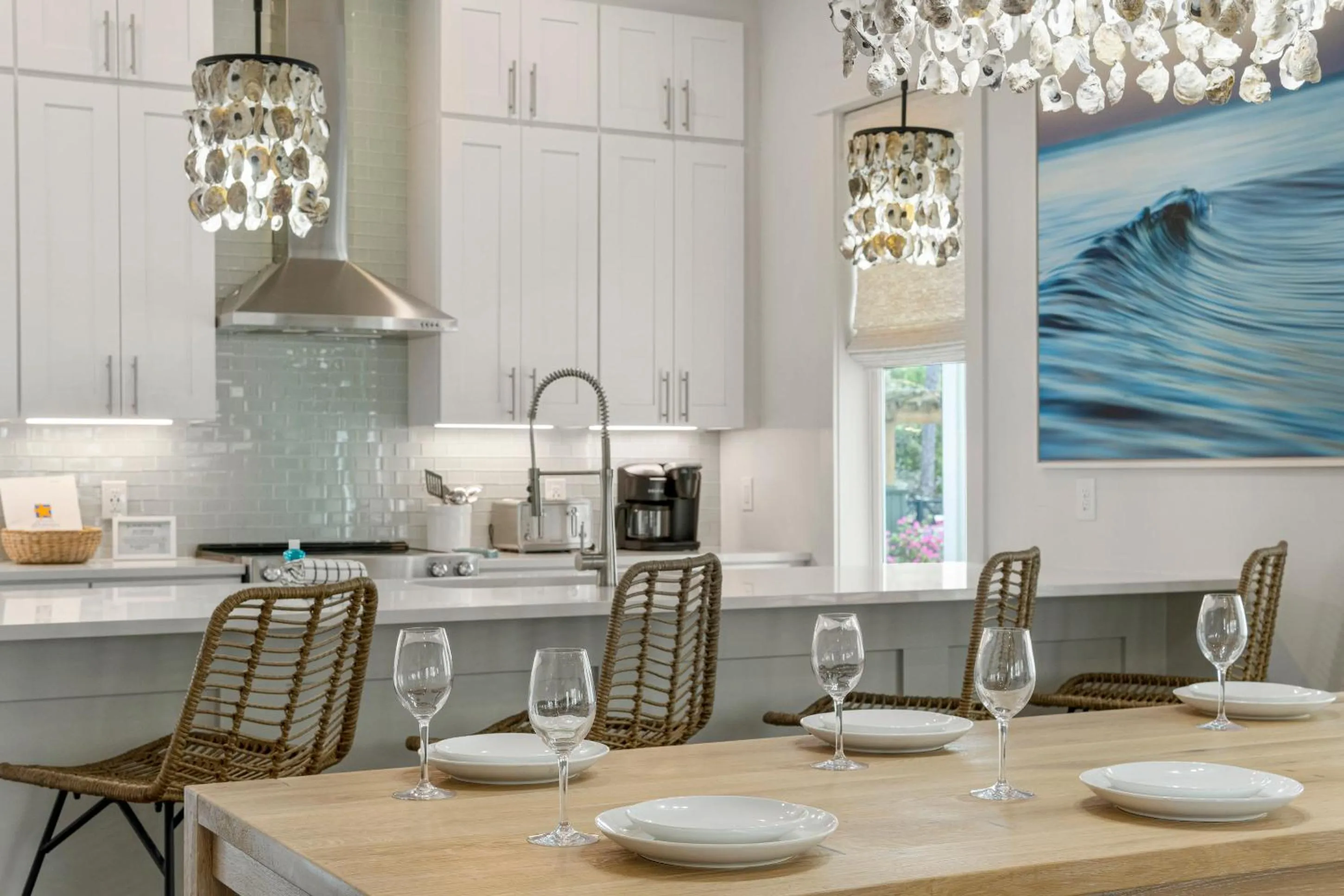 Kitchen or kitchenette in 30A Beach House - Summerwind at TreeTop by Panhandle Getaways