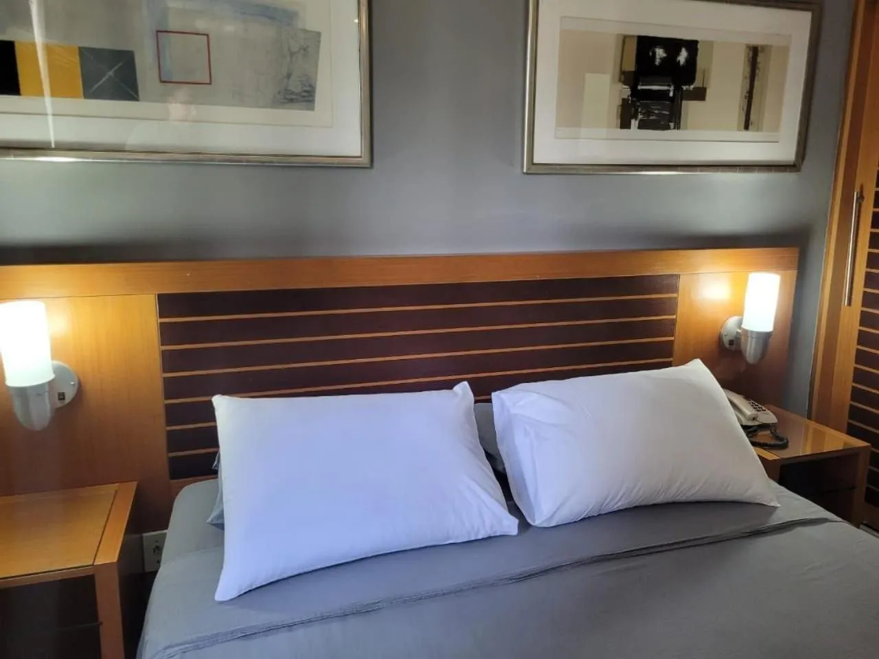 Bed in Elegant Flat Paulista Alameda Campinas Garagem , Pool, Ar Cod,