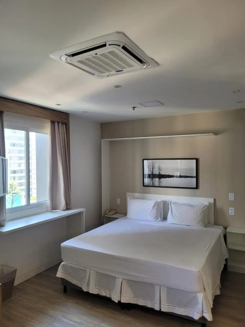 Bed in Elegant Flat Paulista Alameda Campinas Garagem , Pool, Ar Cod,